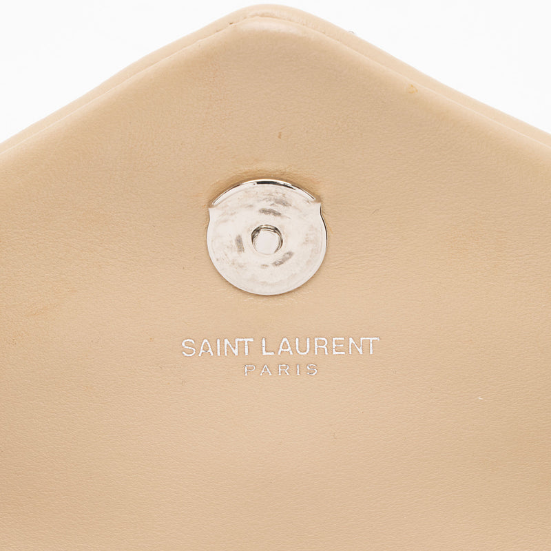 Saint Laurent Matelasse Calfskin Monogram LouLou Toy Crossbody (SHF-arg7wt)