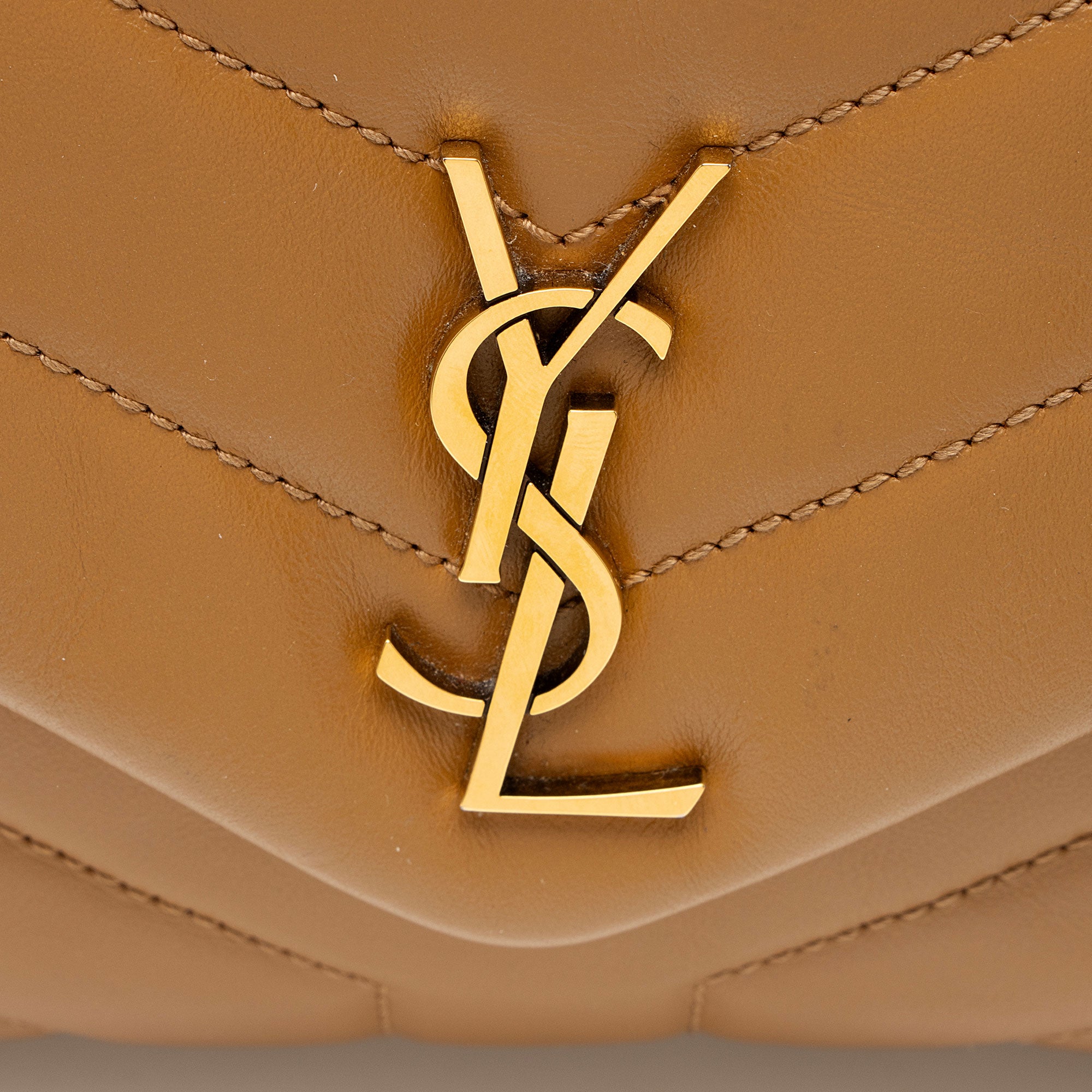 Saint Laurent Matelasse Calfskin Monogram LouLou Toy Crossbody