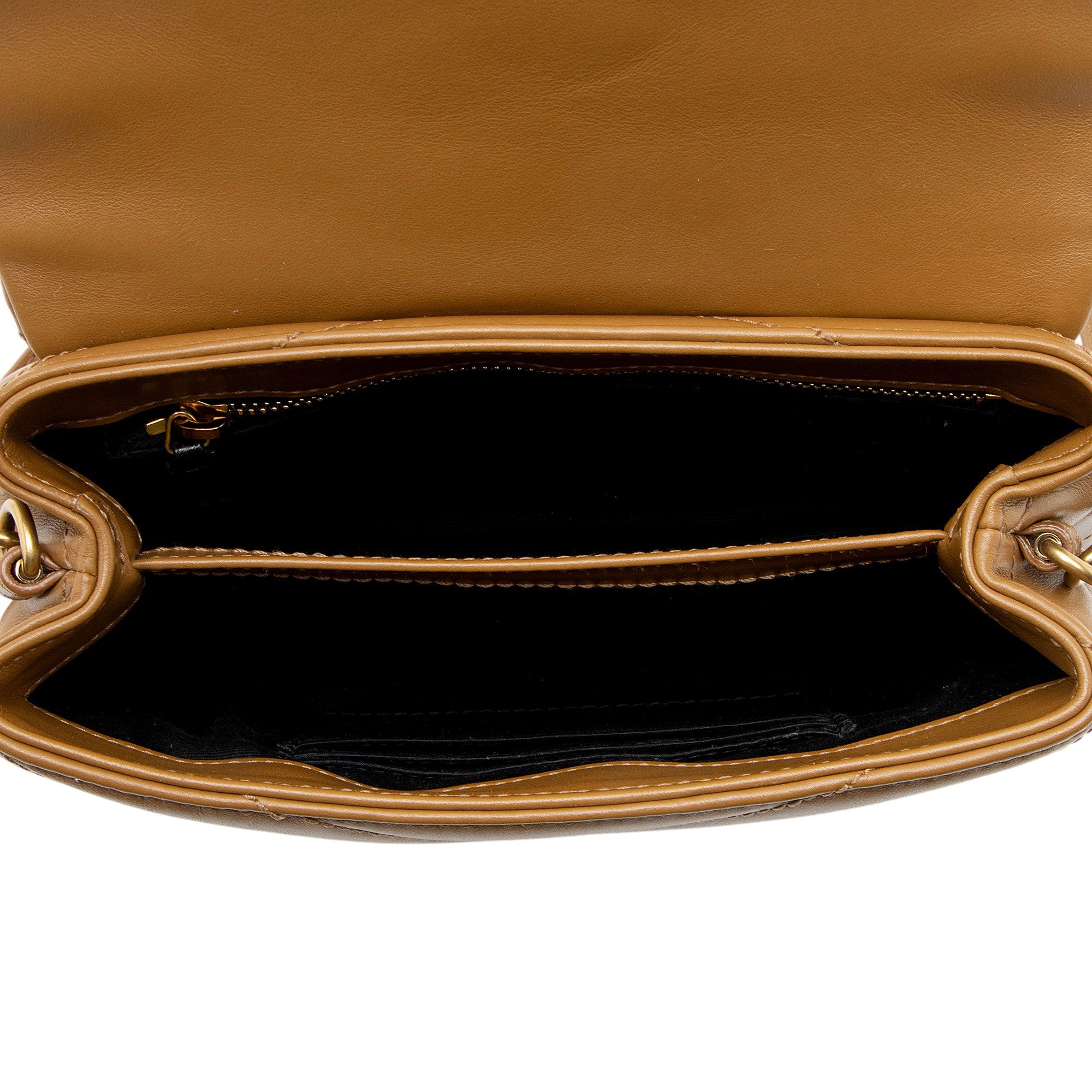 Saint Laurent Matelasse Calfskin Monogram LouLou Toy Crossbody