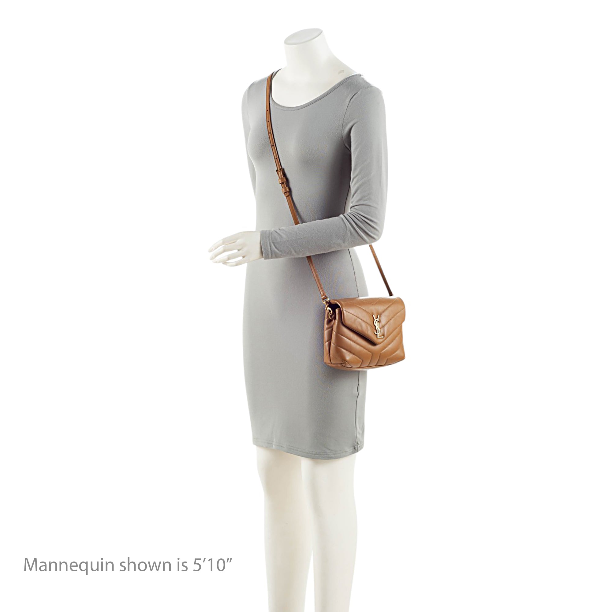 Saint Laurent Matelasse Calfskin Monogram LouLou Toy Crossbody