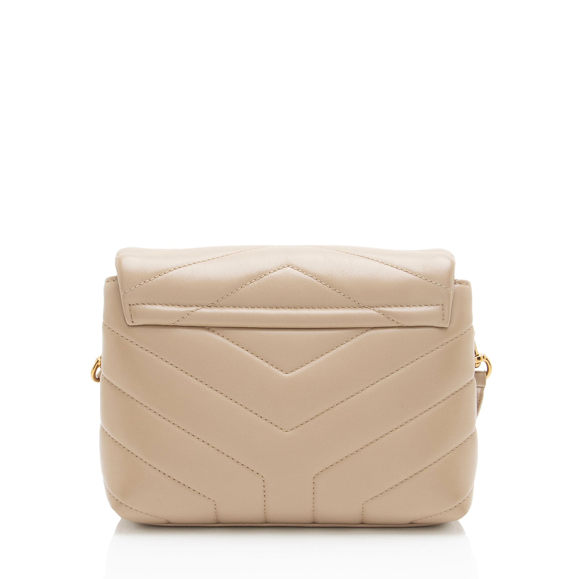 Saint Laurent Matelasse Calfskin Monogram LouLou Toy Crossbody