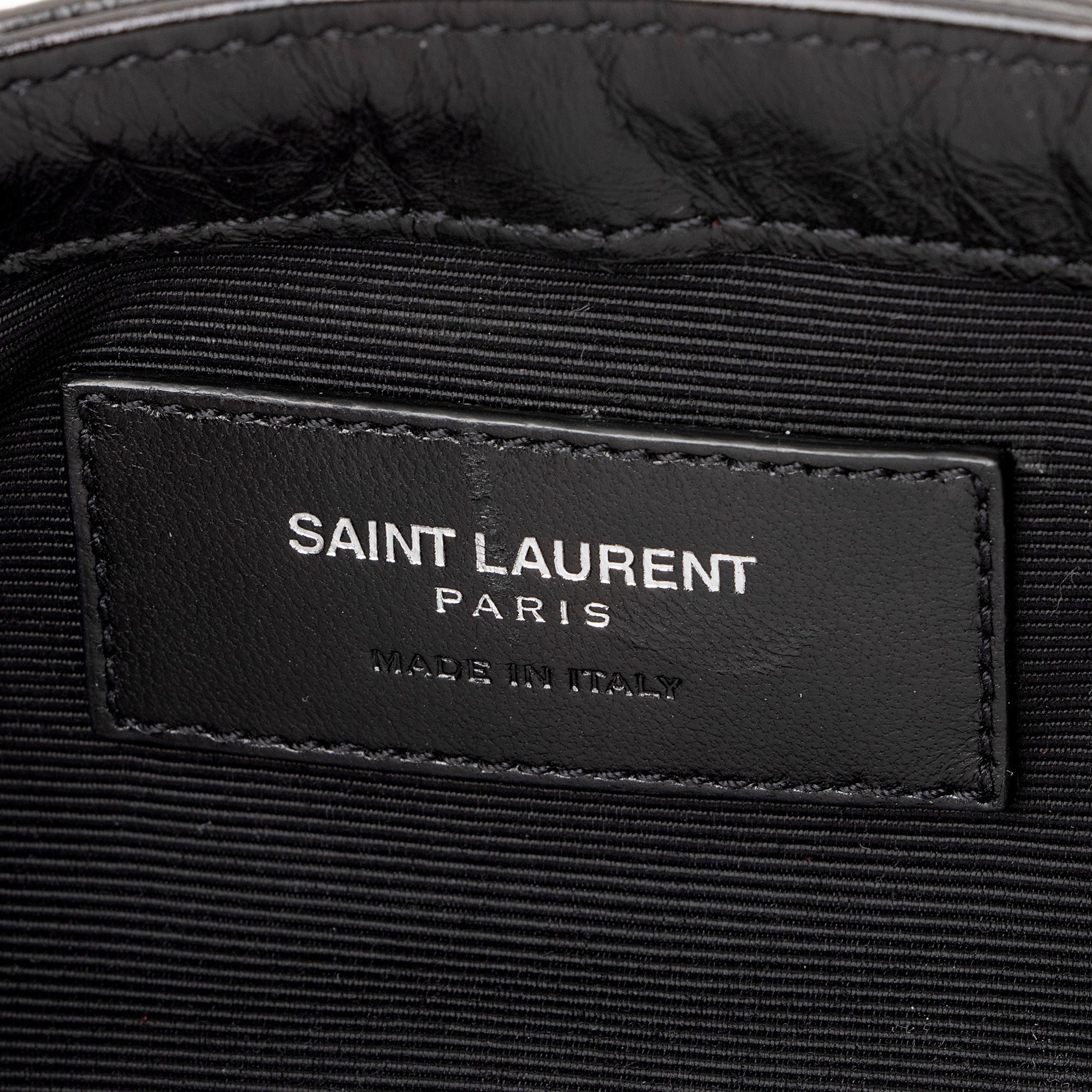 Saint Laurent Matelasse Calfskin Monogram Punk Chain Baby Crossbody
