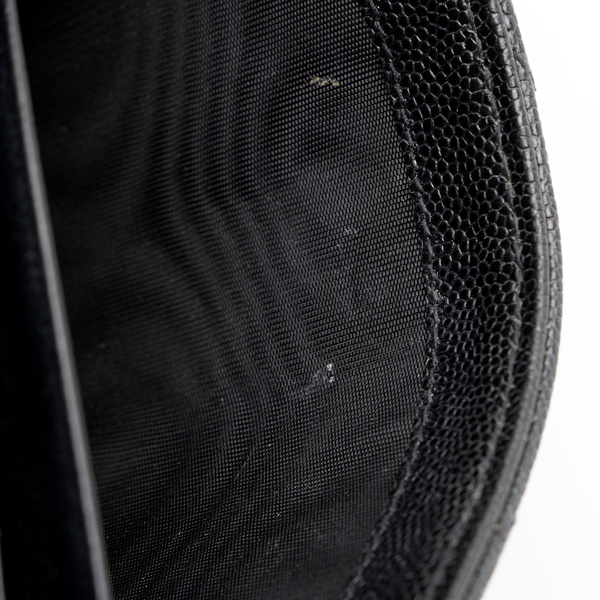 Saint Laurent Matelasse Grain de Poudre Monogram Chain Wallet - FINAL SALE (SHF-3qQ1Kb)
