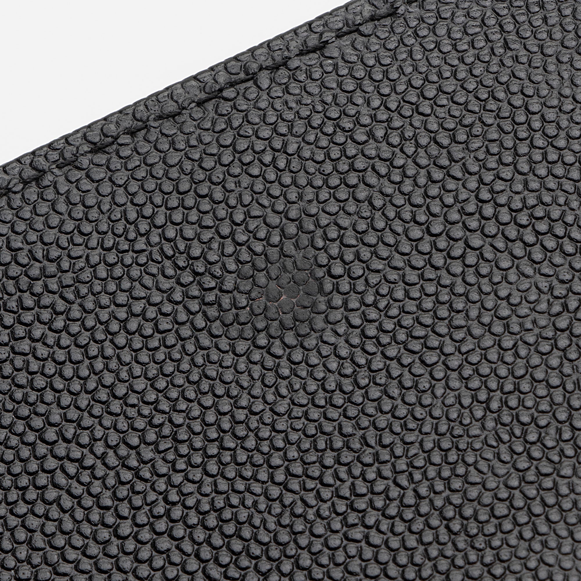 Saint Laurent Matelasse Grain de Poudre Monogram Chain Wallet (SHF-9JGPa8)