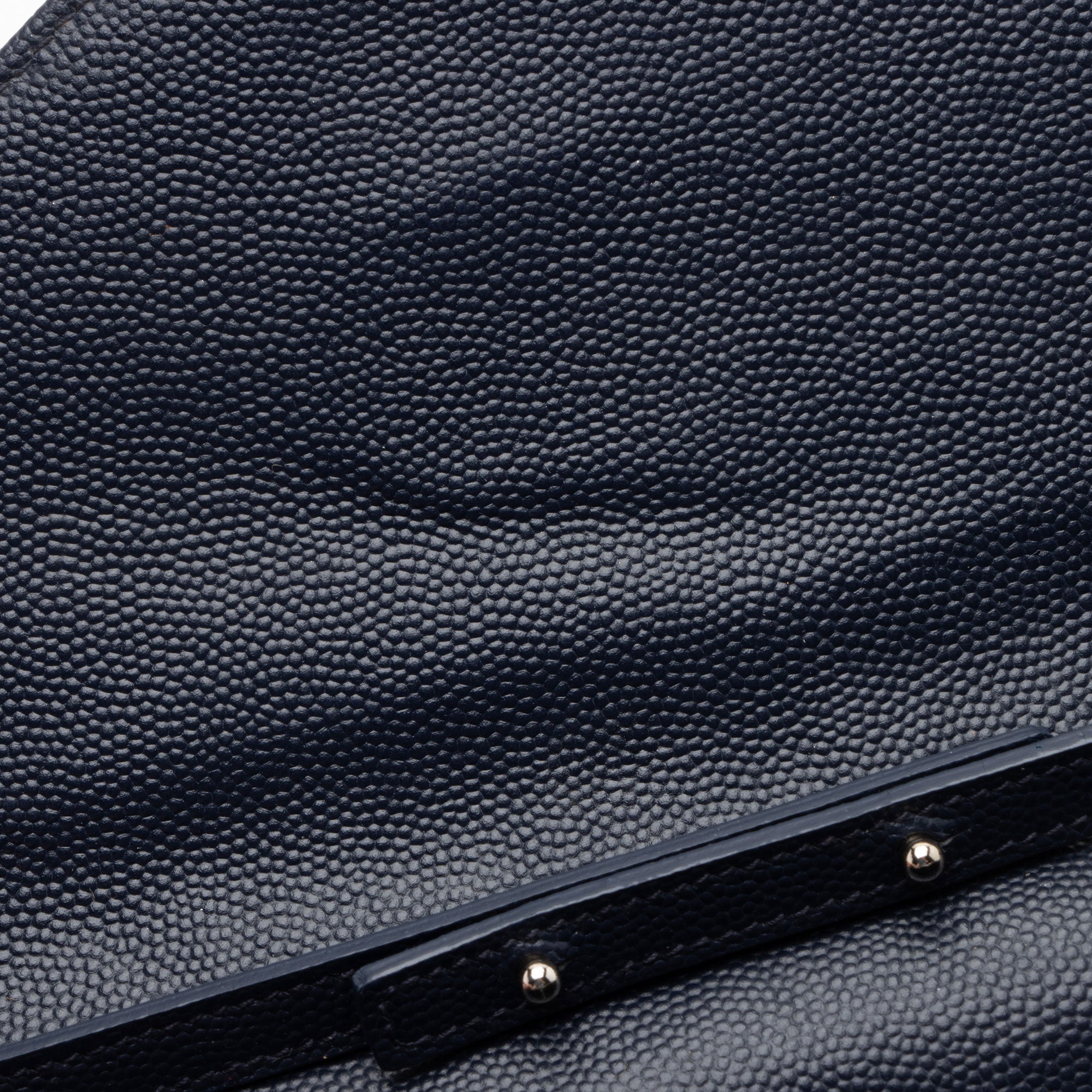 Saint Laurent Matelasse Grain de Poudre Monogram Chain Wallet