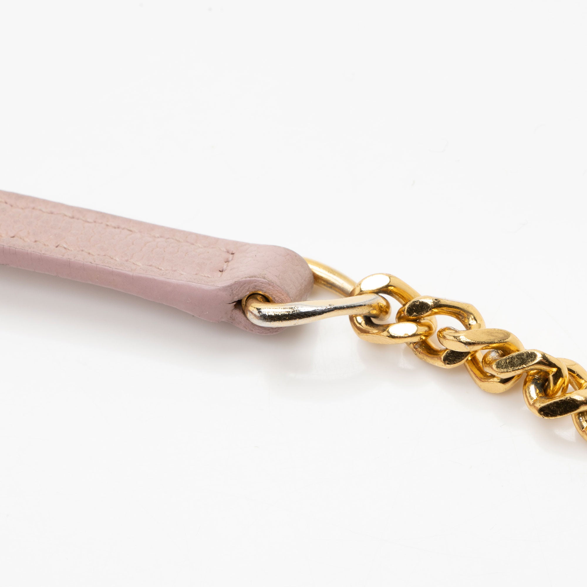 Saint Laurent Matelasse Grain de Poudre Monogram Envelope Chain Wallet