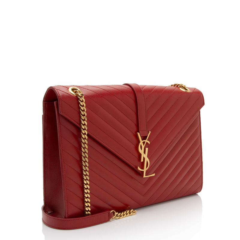 Ysl large monogram matelasse shoulder bag hotsell