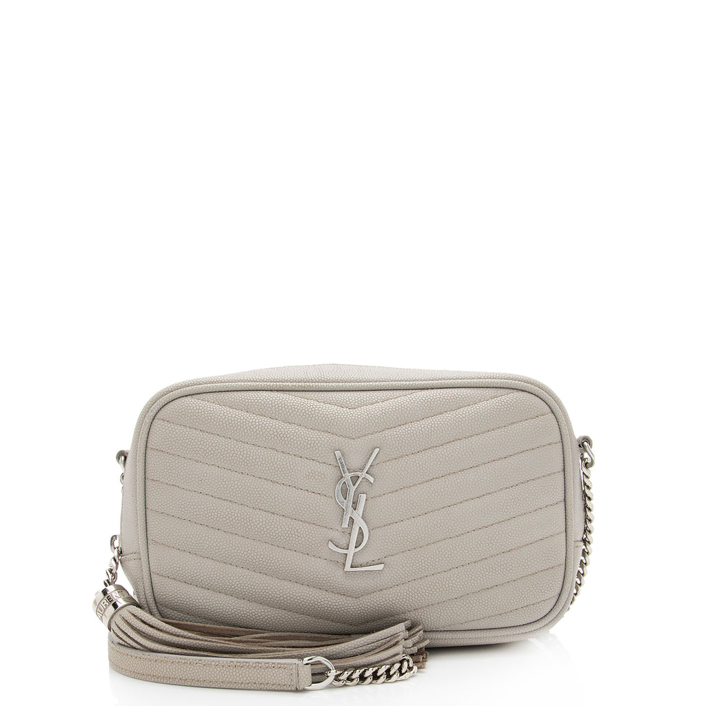 cassandre matelassé flap pouch in quilted grain de poudre embossed leather