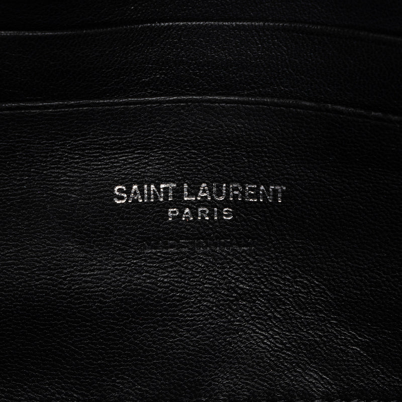 Saint Laurent Monogram Small Camera Bag in Black Grained Calfskin - SOLD
