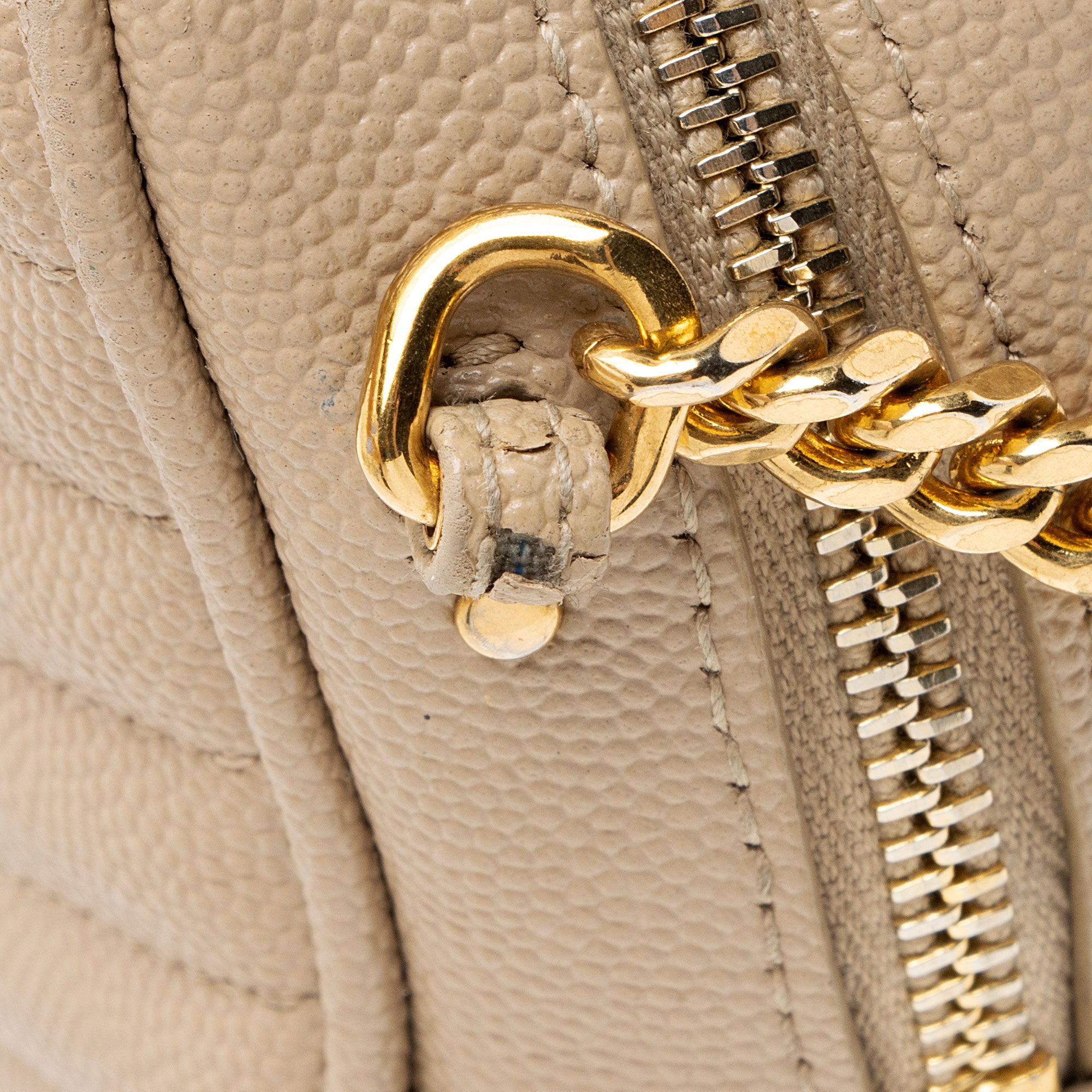Saint Laurent Matelasse Grain de Poudre Monogram Lou Mini Camera Bag