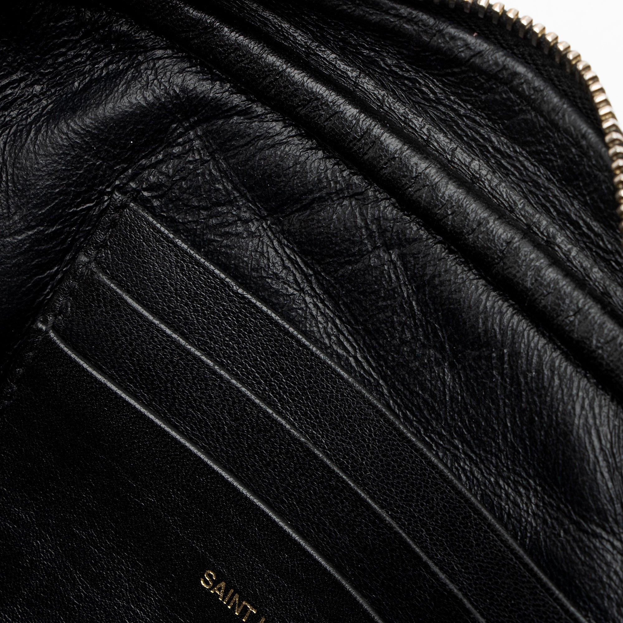 Saint Laurent Matelasse Grain de Poudre Monogram Lou Mini Camera Bag