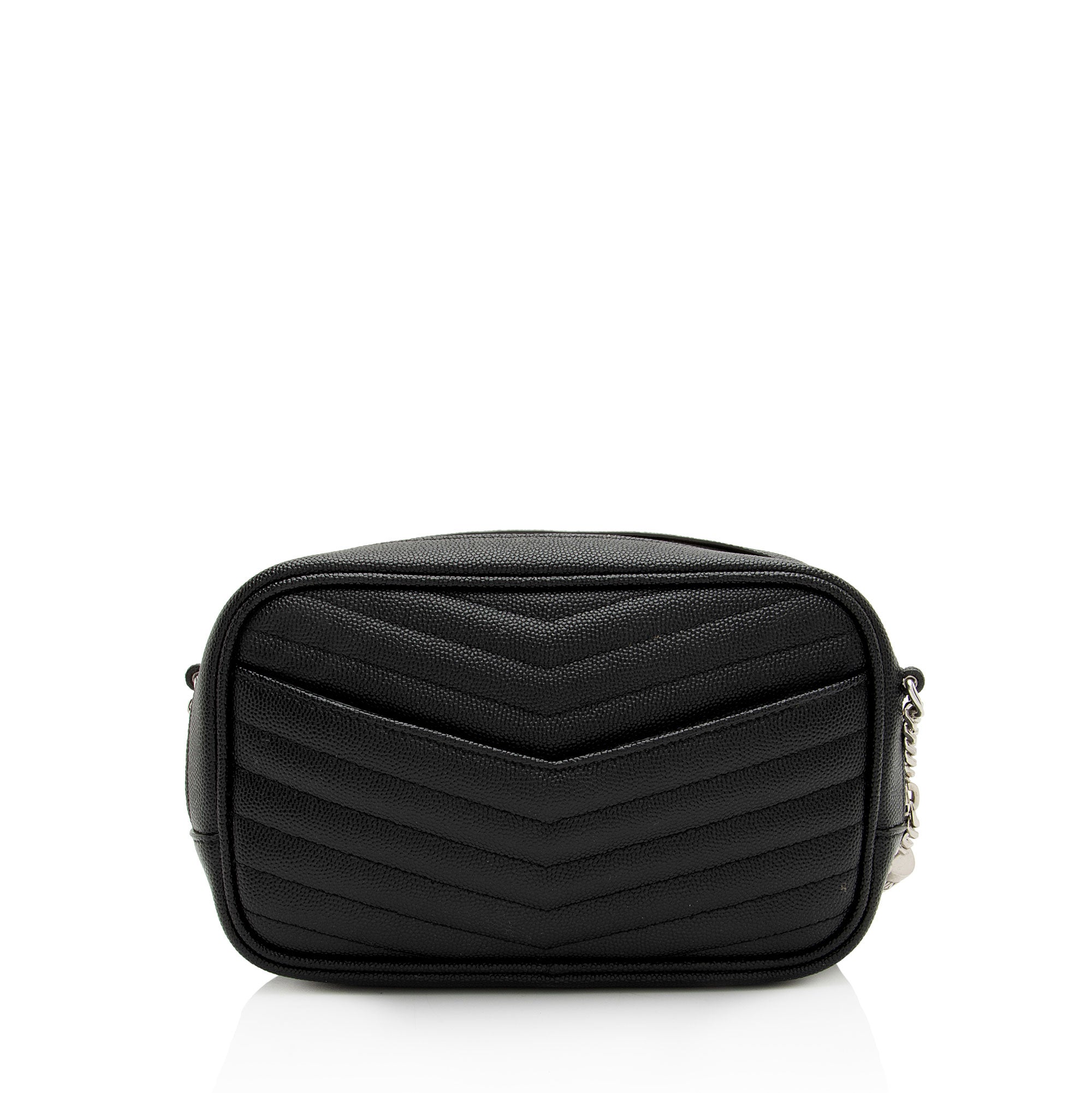Saint Laurent Matelasse Grain de Poudre Monogram Lou Mini Camera Bag