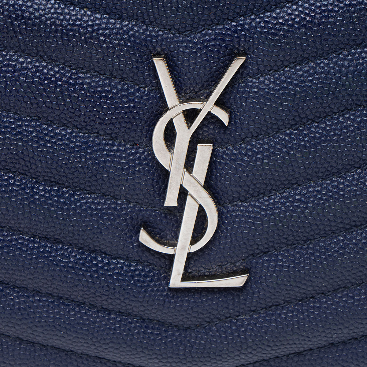 Saint Laurent Matelasse Grain de Poudre Monogram Lou Mini Camera Bag