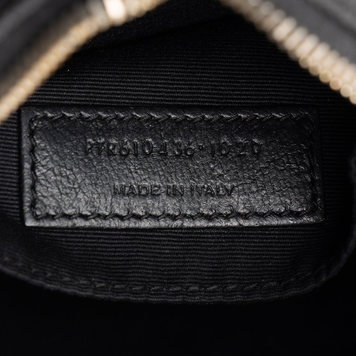 Saint Laurent Matelasse Grain de Poudre Monogram Vinyle Round Camera Bag