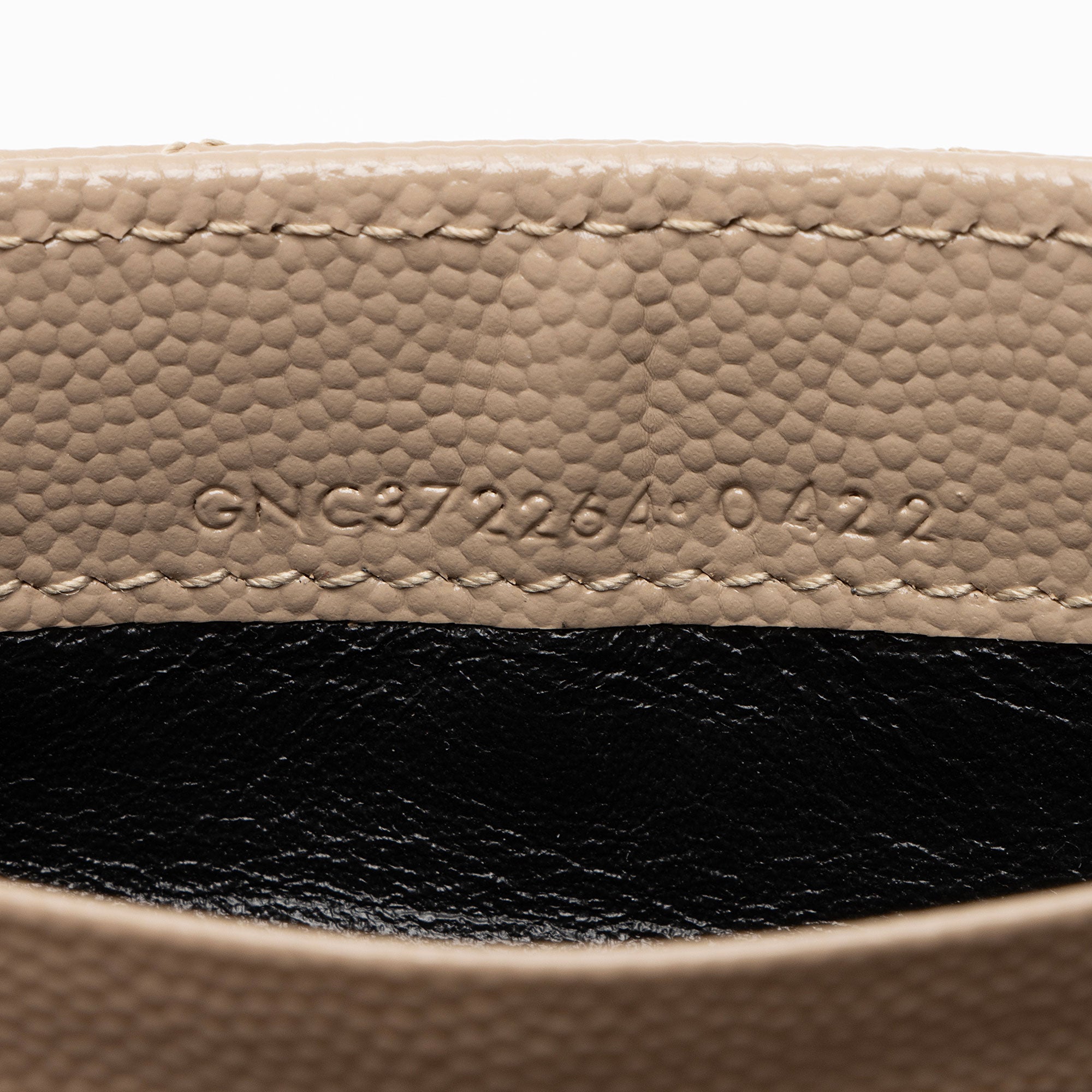 Saint Laurent Matelasse Grain de Poudre Monogram Wallet