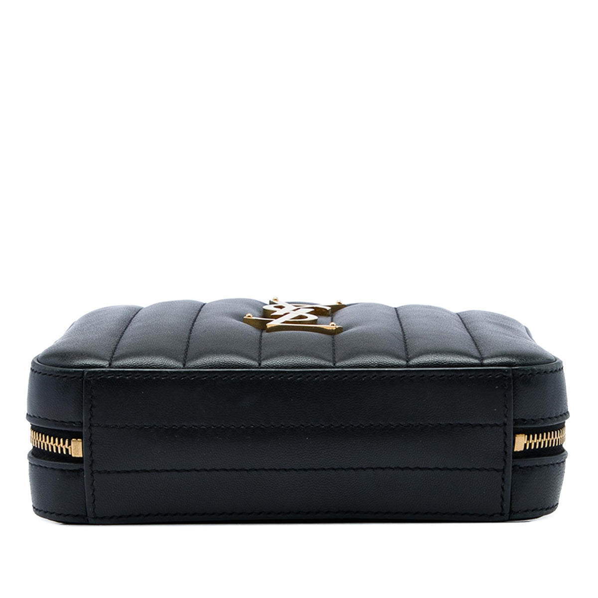 Saint Laurent Matelasse Lambskin Monogram Vicky Belt Bag