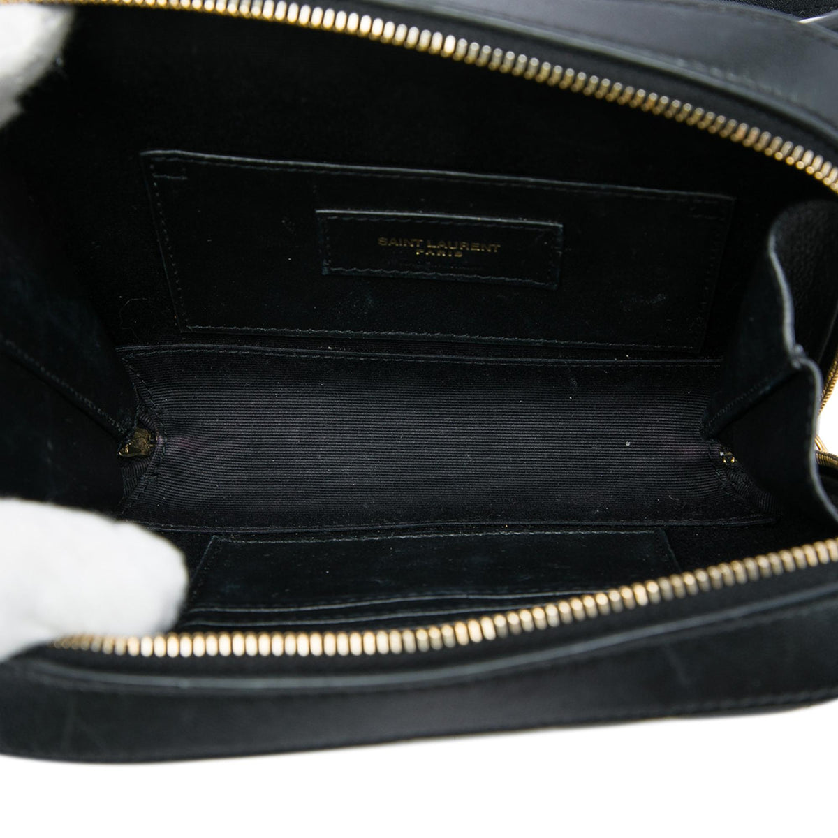 Saint Laurent Matelasse Lambskin Monogram Vicky Belt Bag