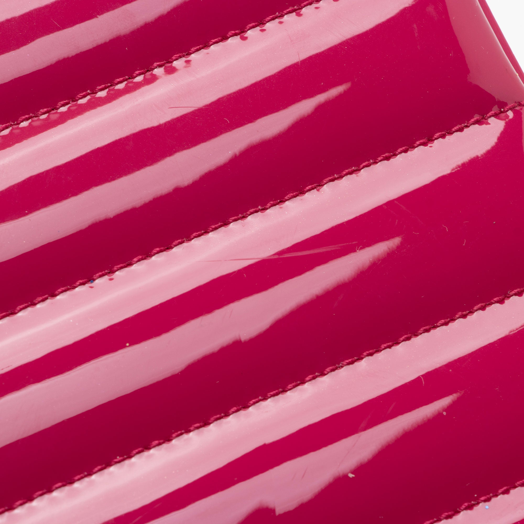 Saint Laurent Matelasse Patent Lambskin Monogram Vicky Camera Bag