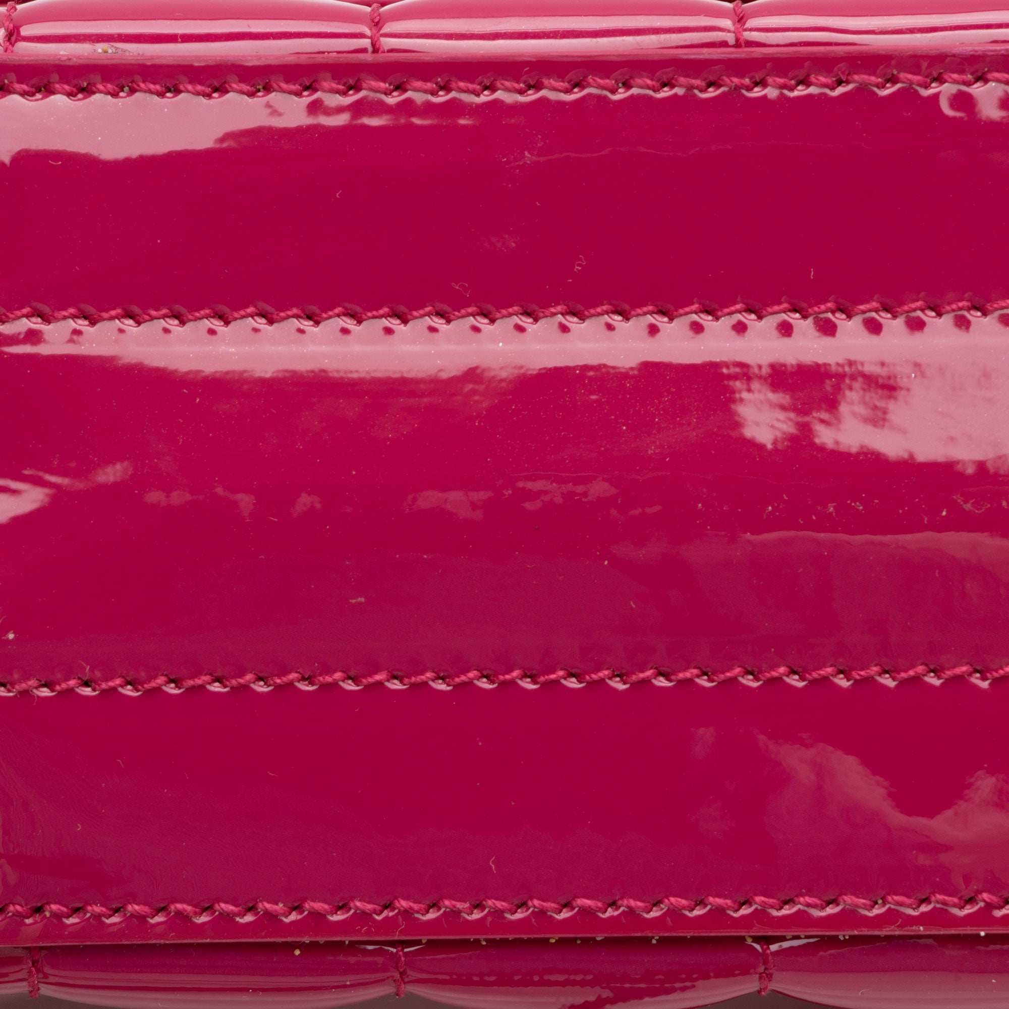 Saint Laurent Matelasse Patent Lambskin Monogram Vicky Camera Bag