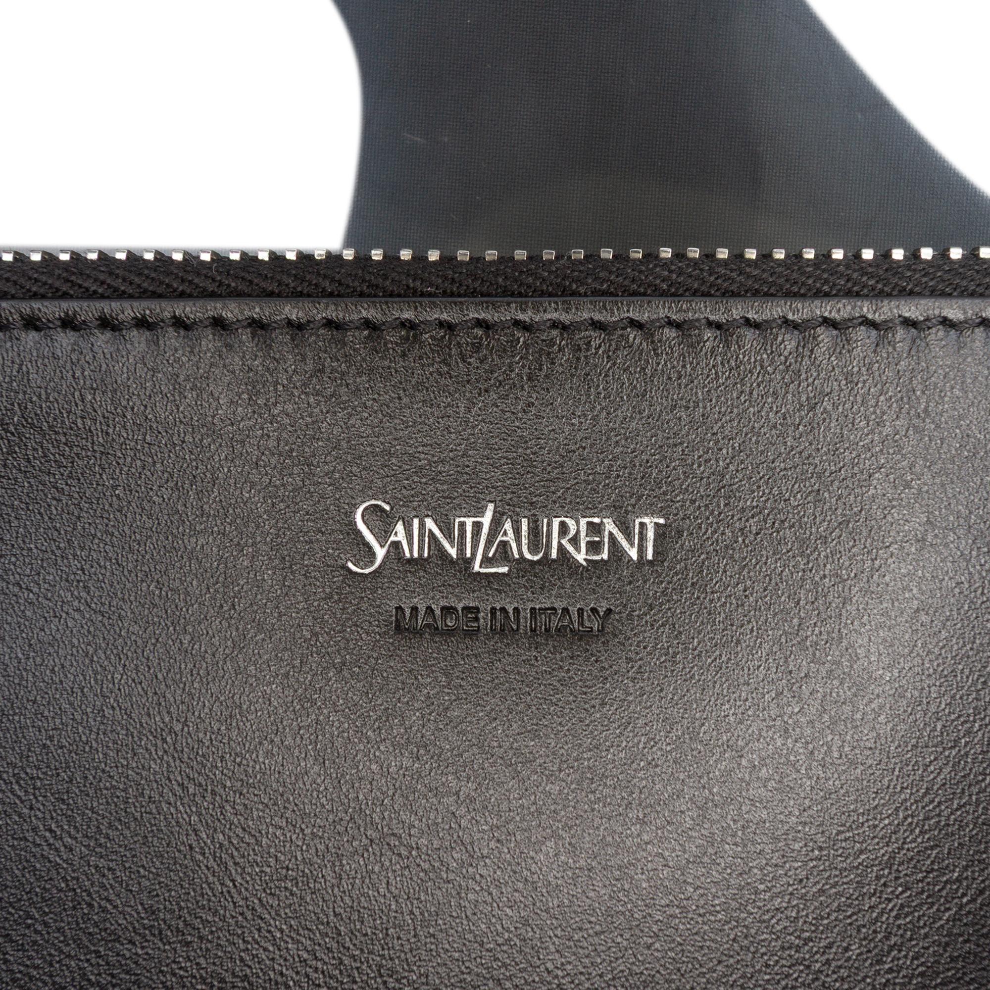 Saint Laurent Maxi PVC Transparent Y Tote