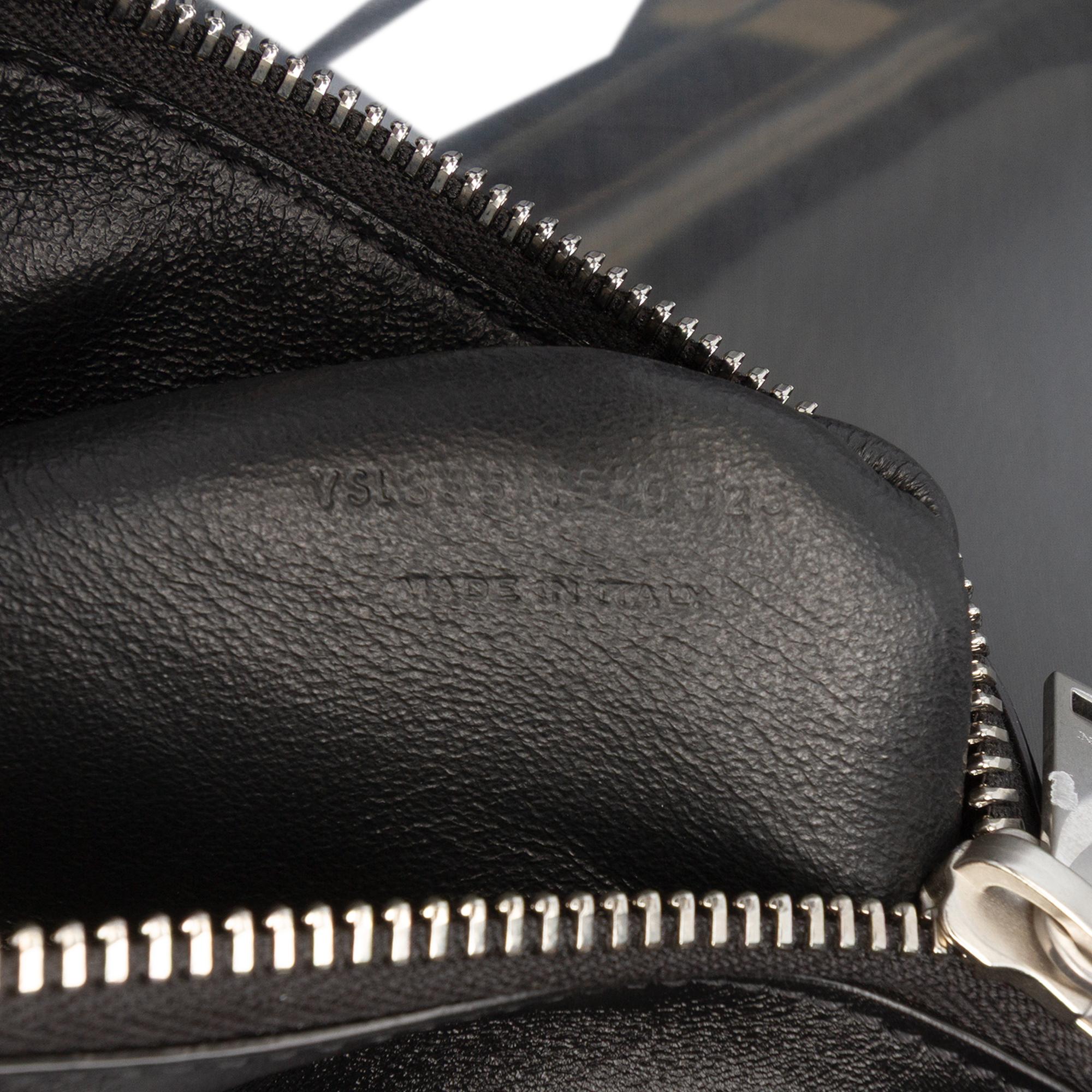 Saint Laurent Maxi PVC Transparent Y Tote
