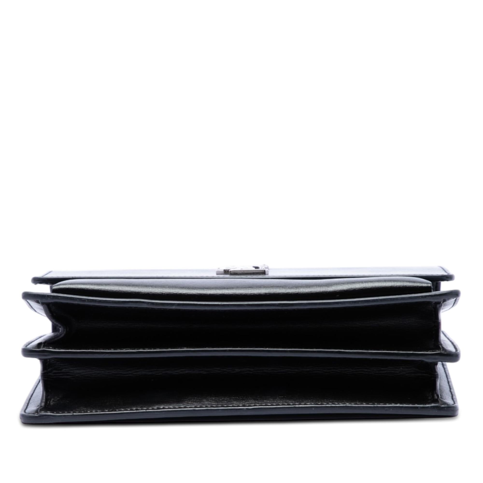 Saint Laurent Medium Calfskin Monogram Sunset Crossbody