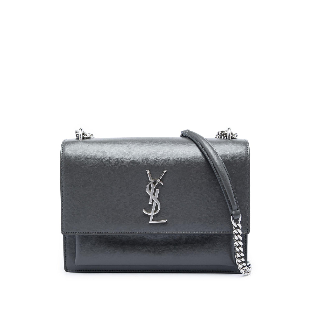 Saint Laurent Medium Calfskin Monogram Sunset Crossbody