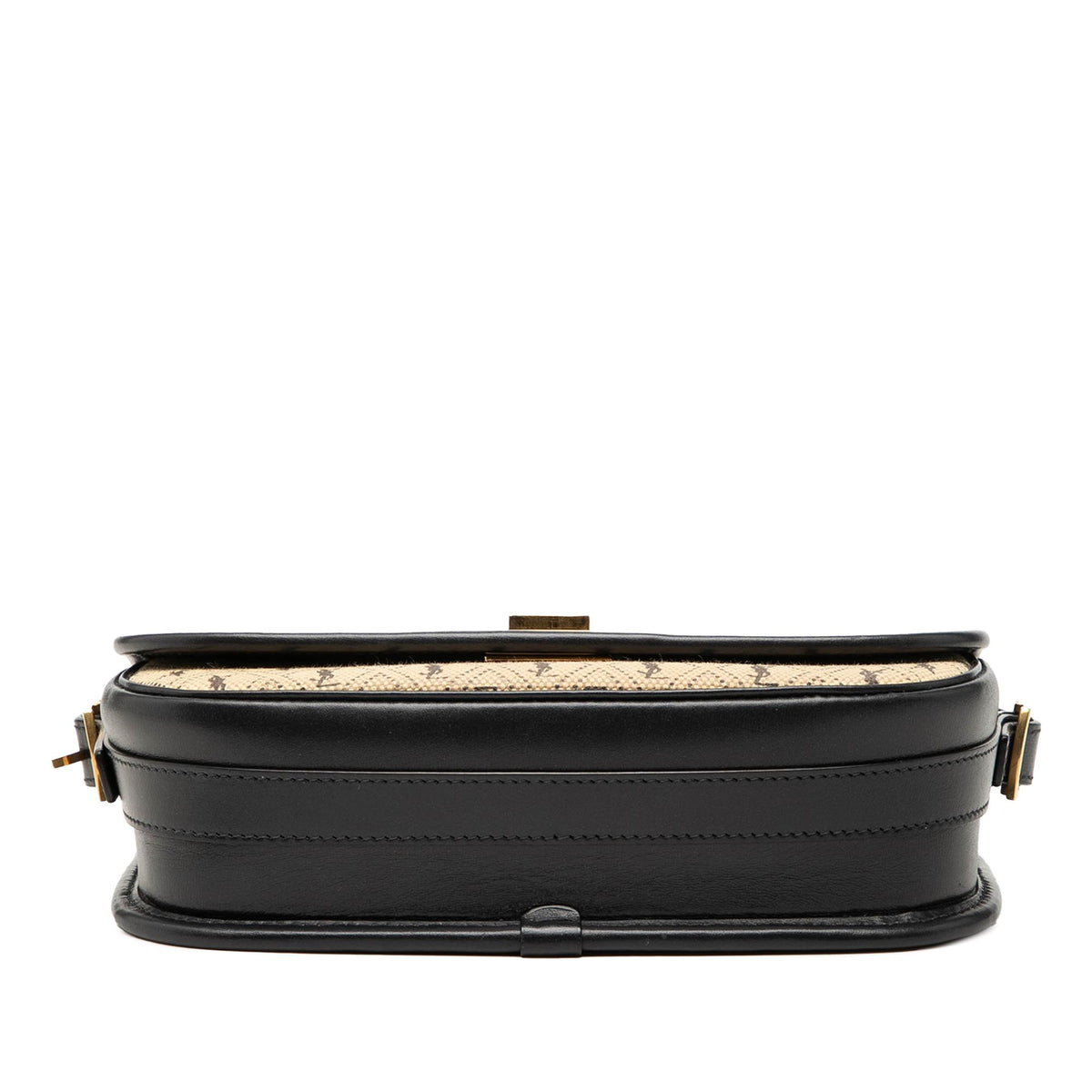 Saint Laurent Medium Canvas Monogram All Over Crossbody