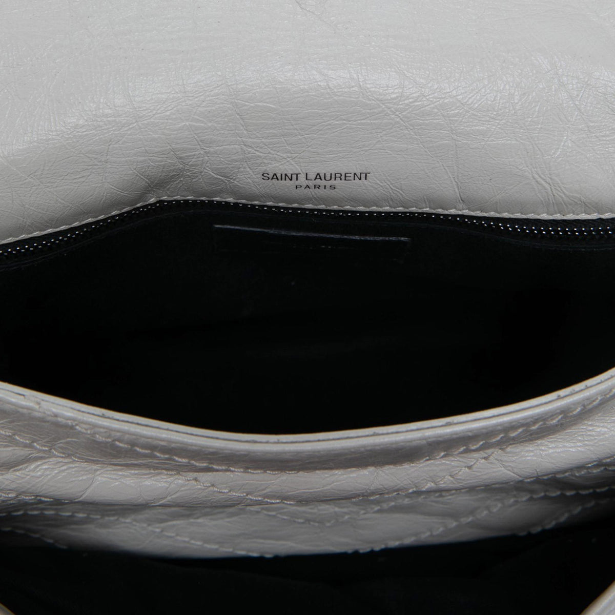 Saint Laurent Medium Crinkled Calfskin Niki