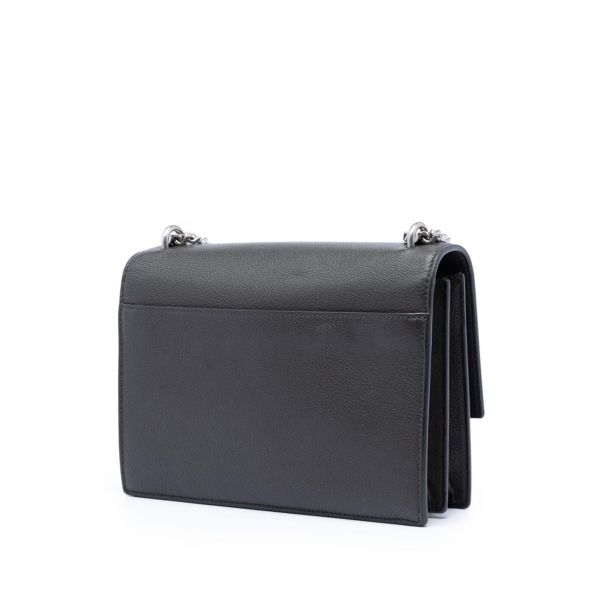 Saint Laurent Medium Grained Calfskin Monogram Sunset Crossbody