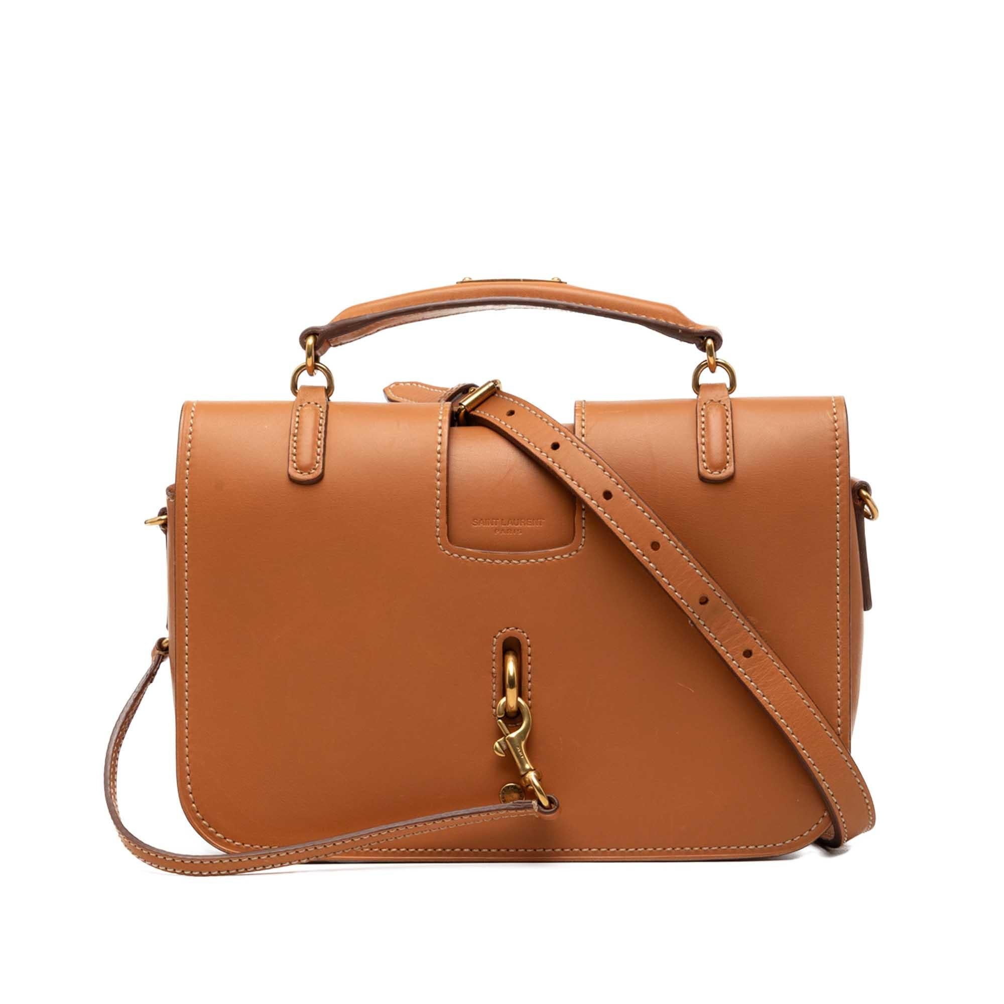 Saint Laurent Medium Lambskin Charlotte Messenger Bag