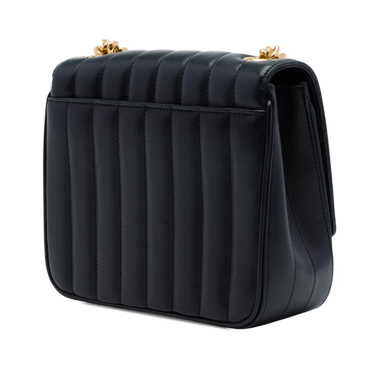 Saint Laurent Medium Lambskin Monogram Vicky Chain Bag