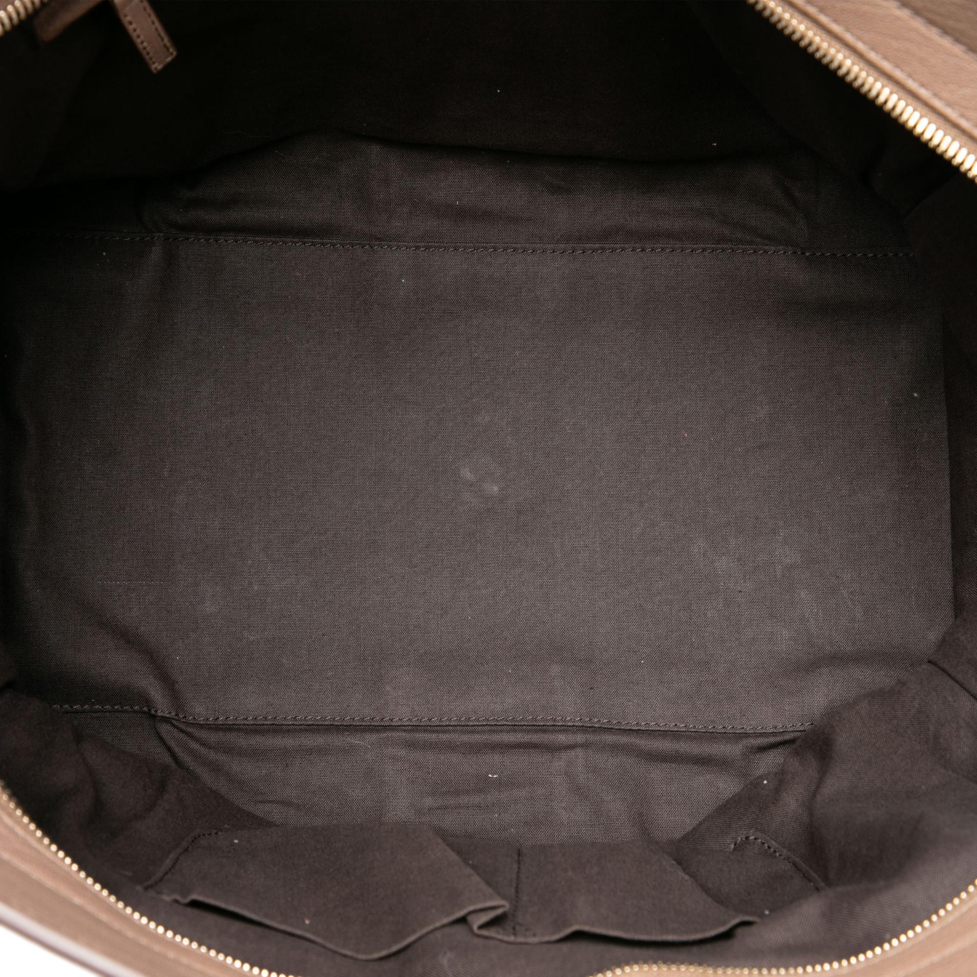 Saint Laurent Medium Leather Cabas Chyc Satchel