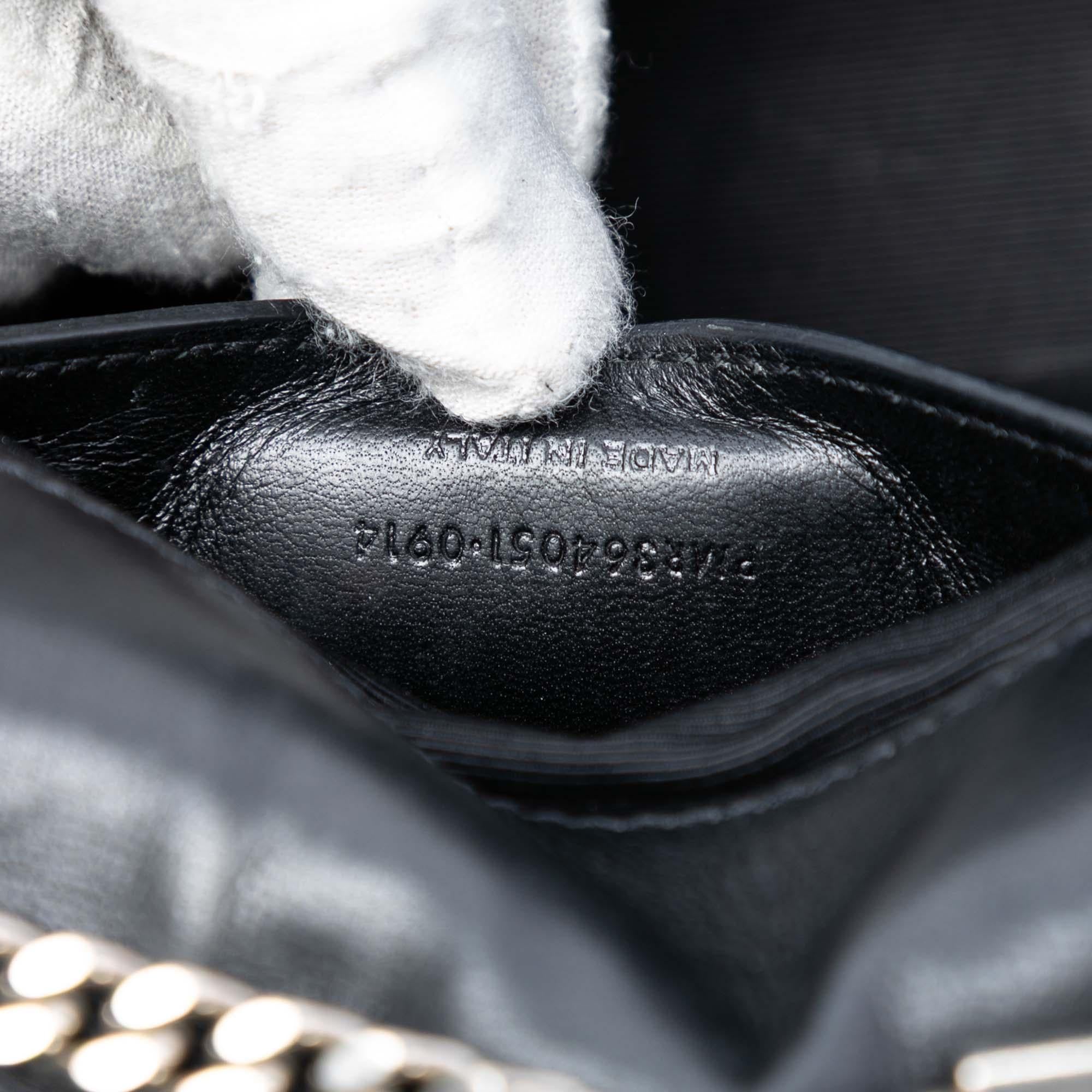 Saint Laurent Medium Leather Studded Monogram Kate Crossbody