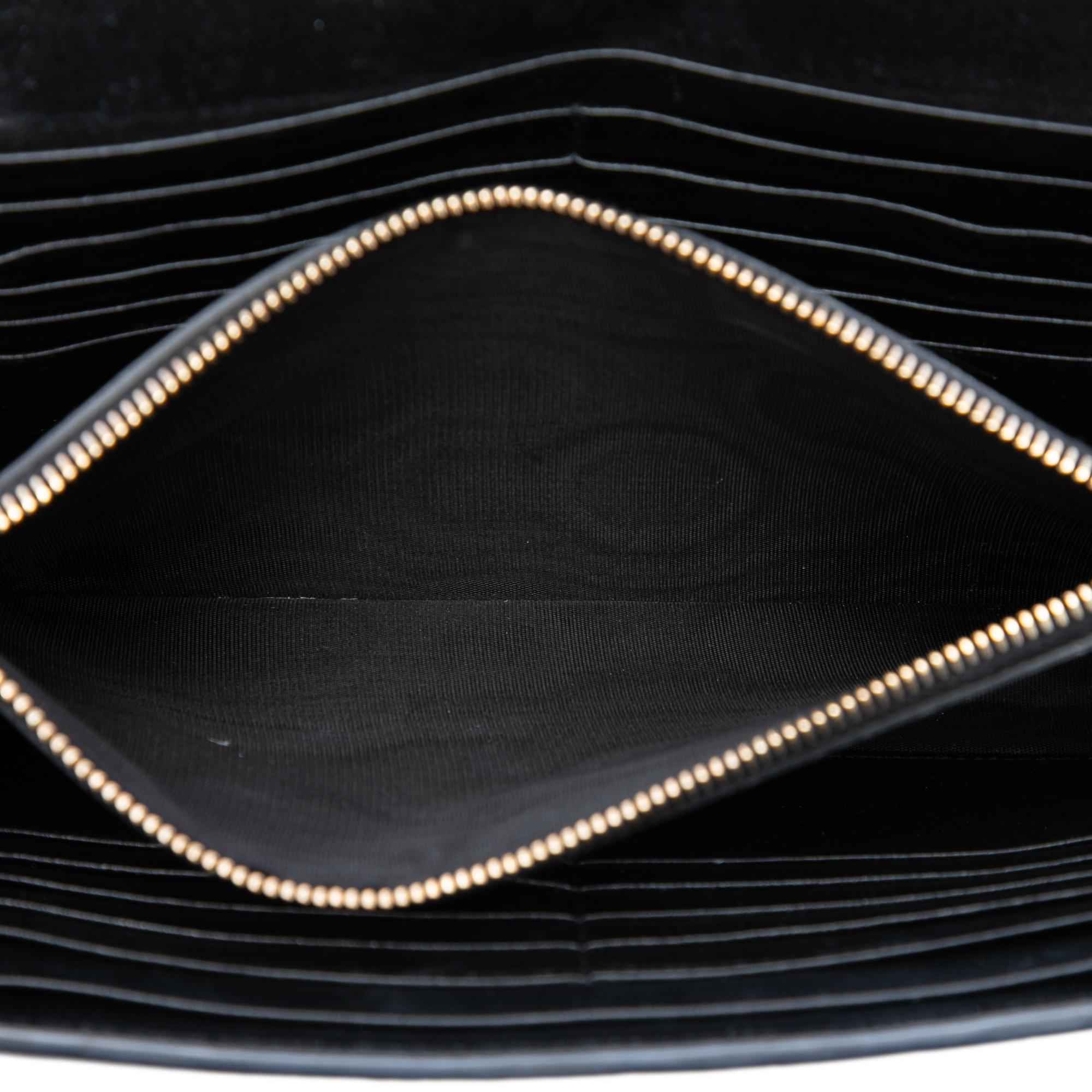 Saint Laurent Medium Metallic Calfskin Monogram Kate Crossbody