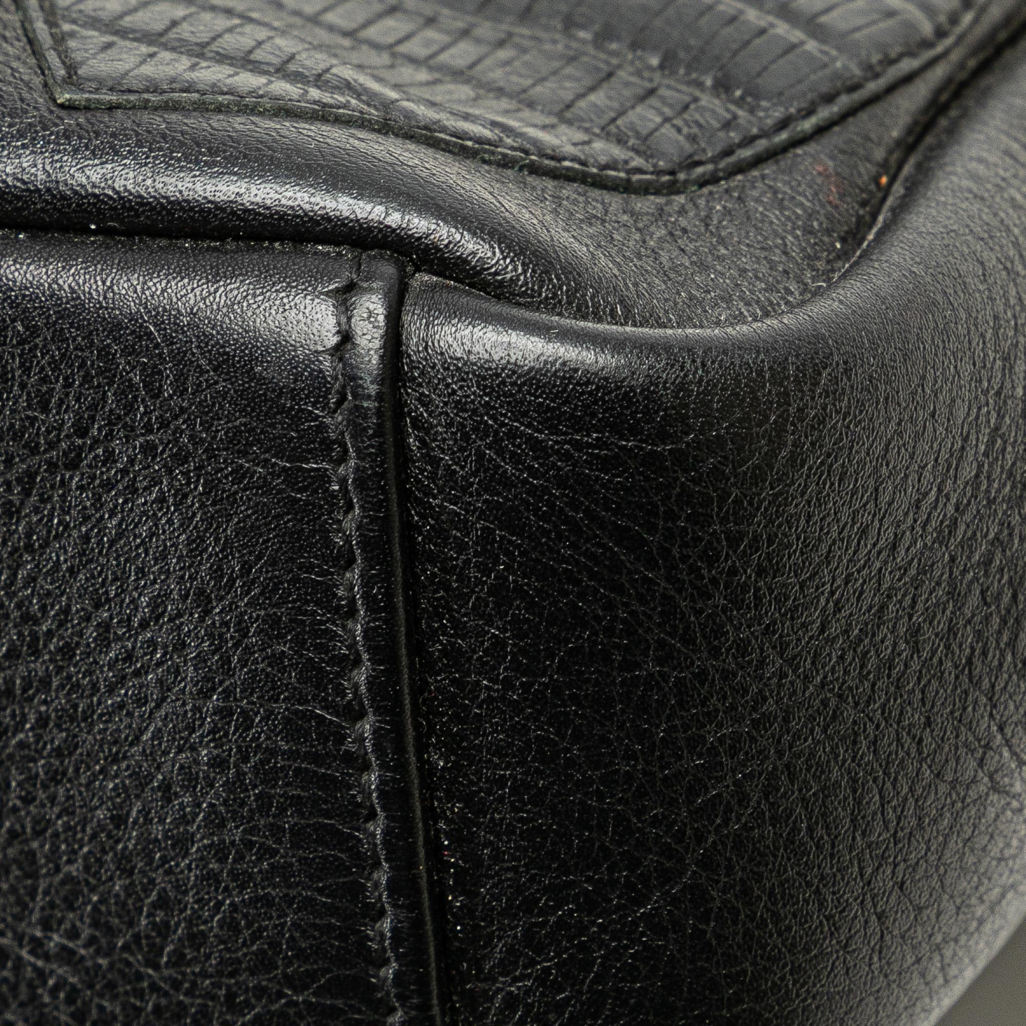 Saint Laurent Medium Monogram Heart Patchwork Chain Wallet