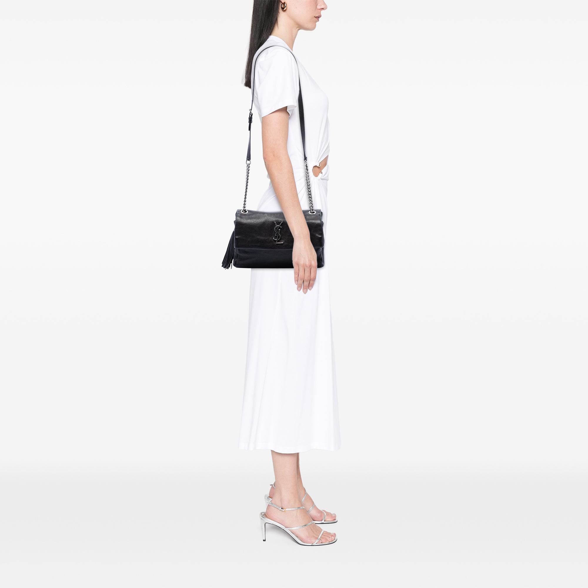 Saint Laurent Medium Sheepskin West Hollywood Crossbody