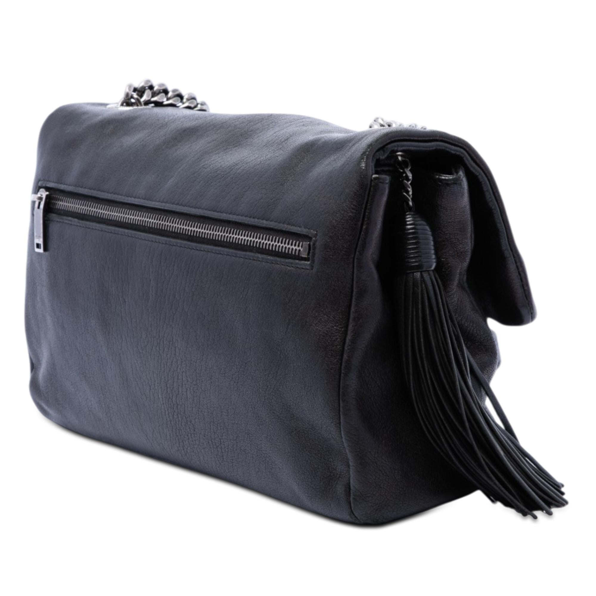 Saint Laurent Medium Sheepskin West Hollywood Crossbody