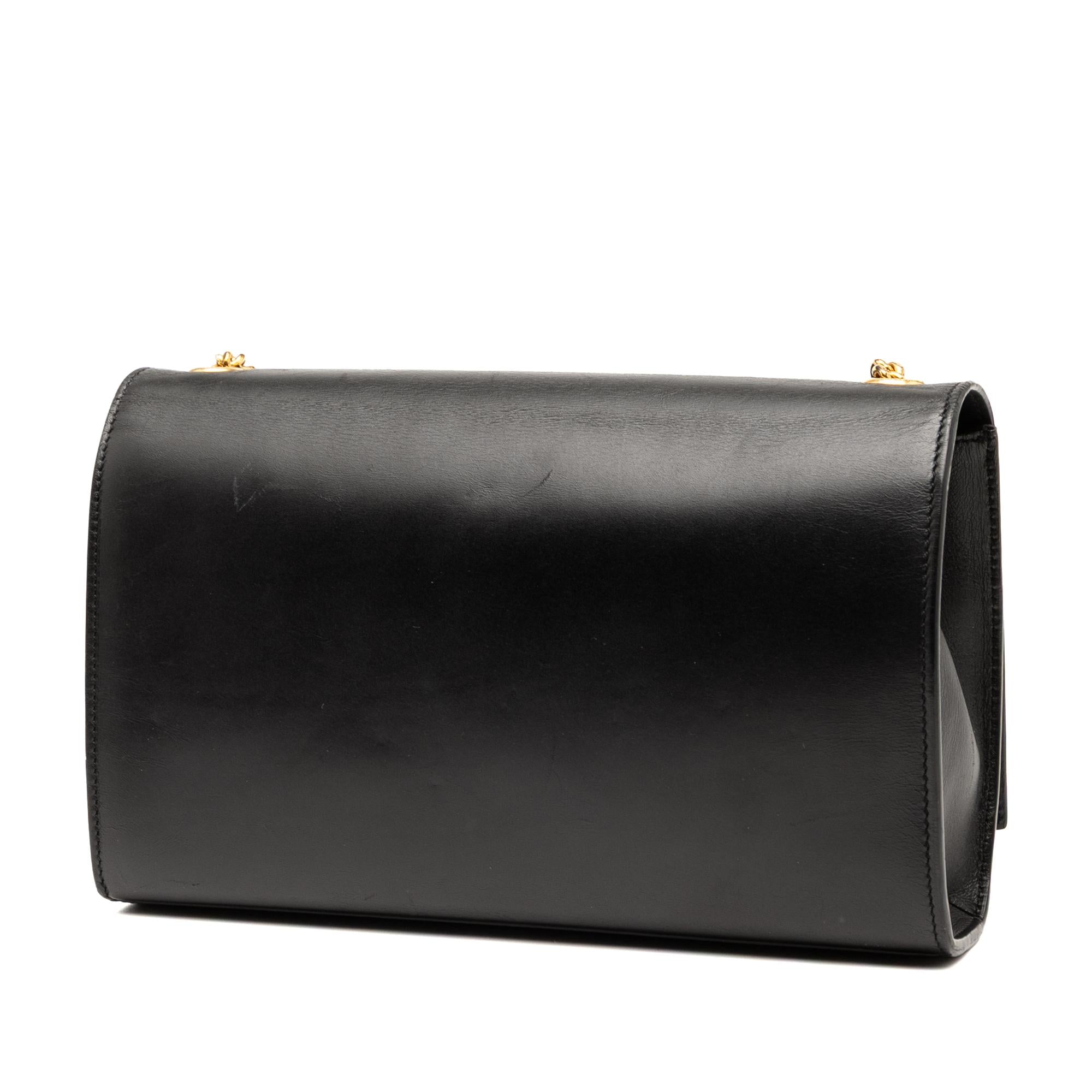 Saint Laurent Medium Smooth Calfskin Classic Monogram Kate Tassel Crossbody
