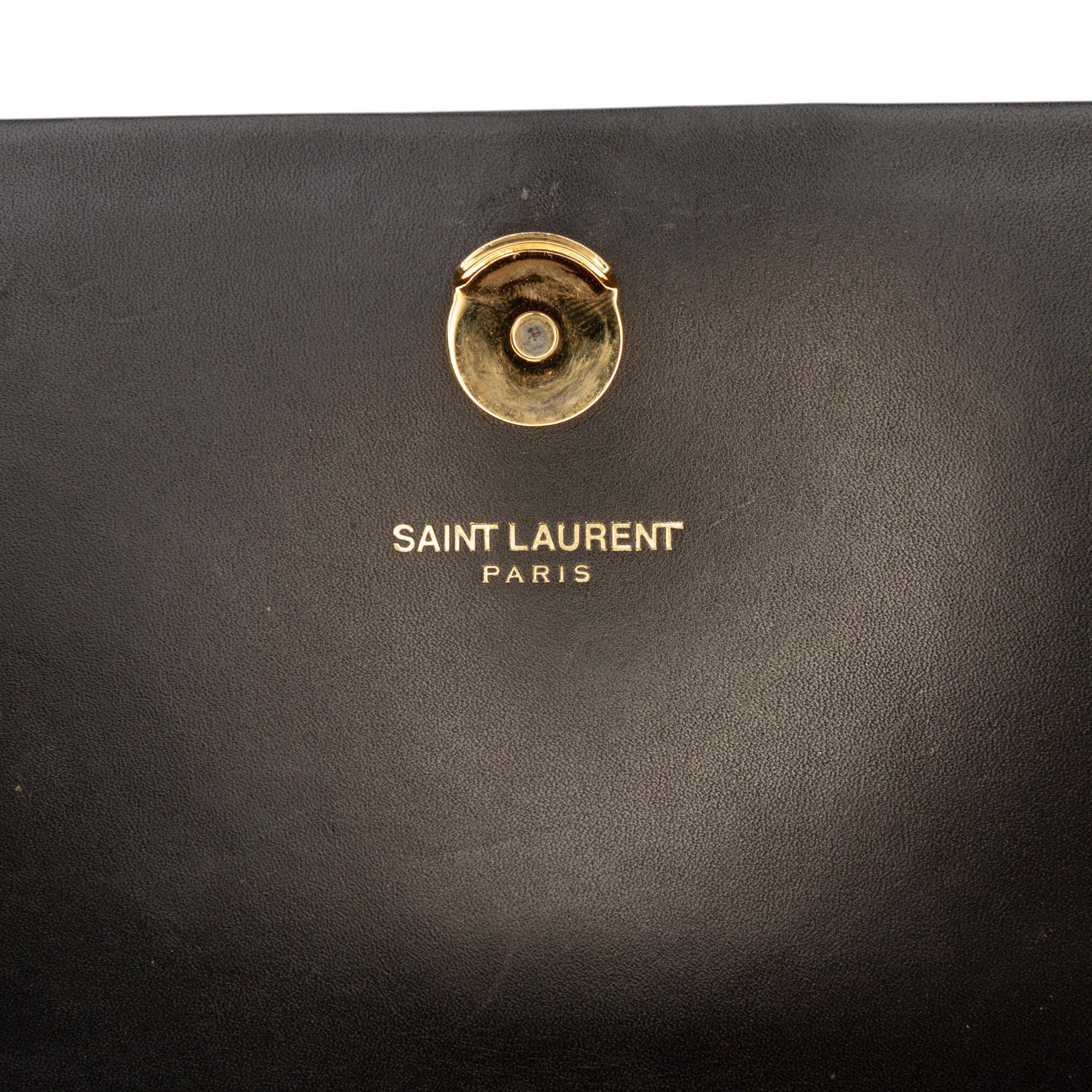 Saint Laurent Medium Smooth Calfskin Classic Monogram Kate Tassel Crossbody