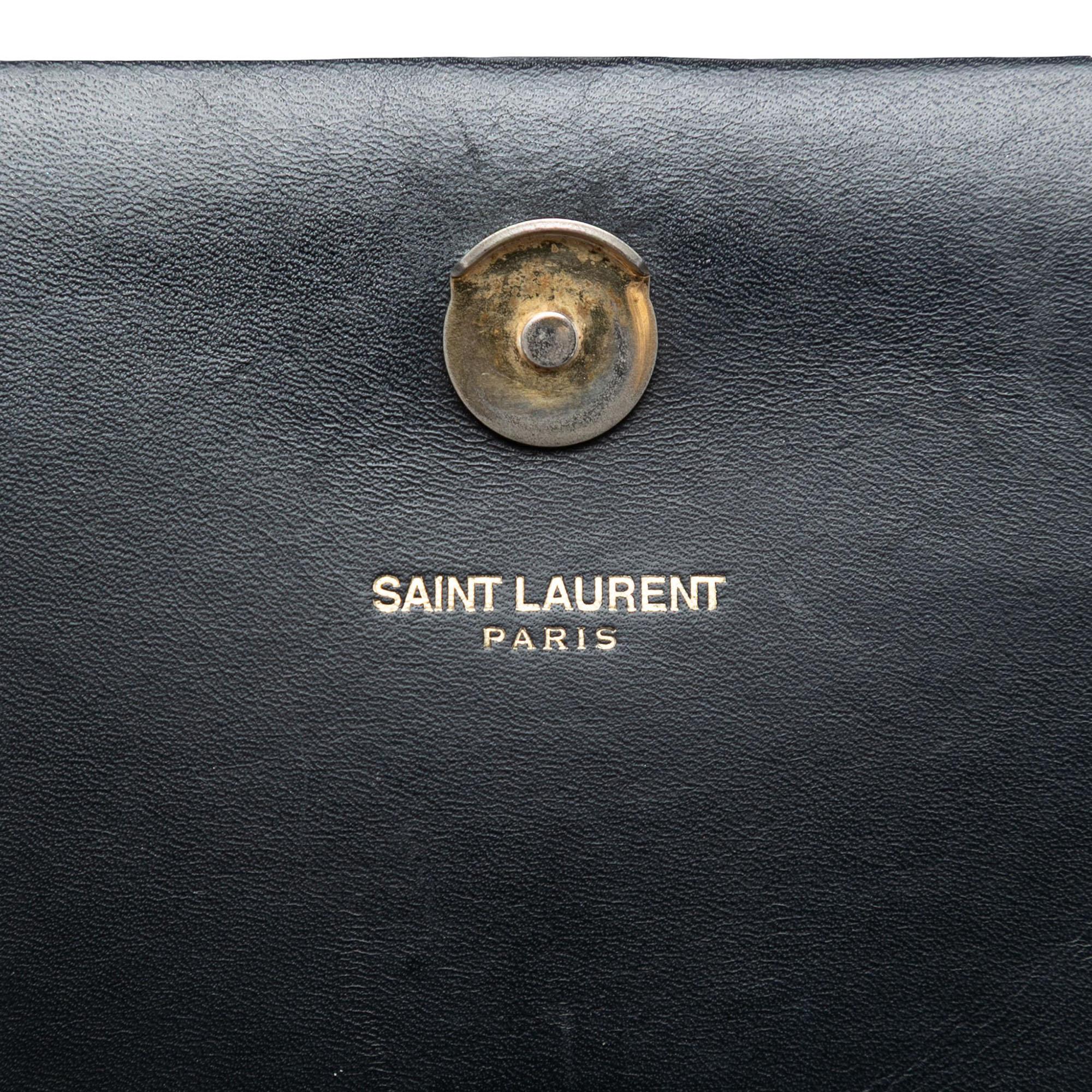 Saint Laurent Medium Smooth Calfskin Classic Monogram Kate Tassel Crossbody