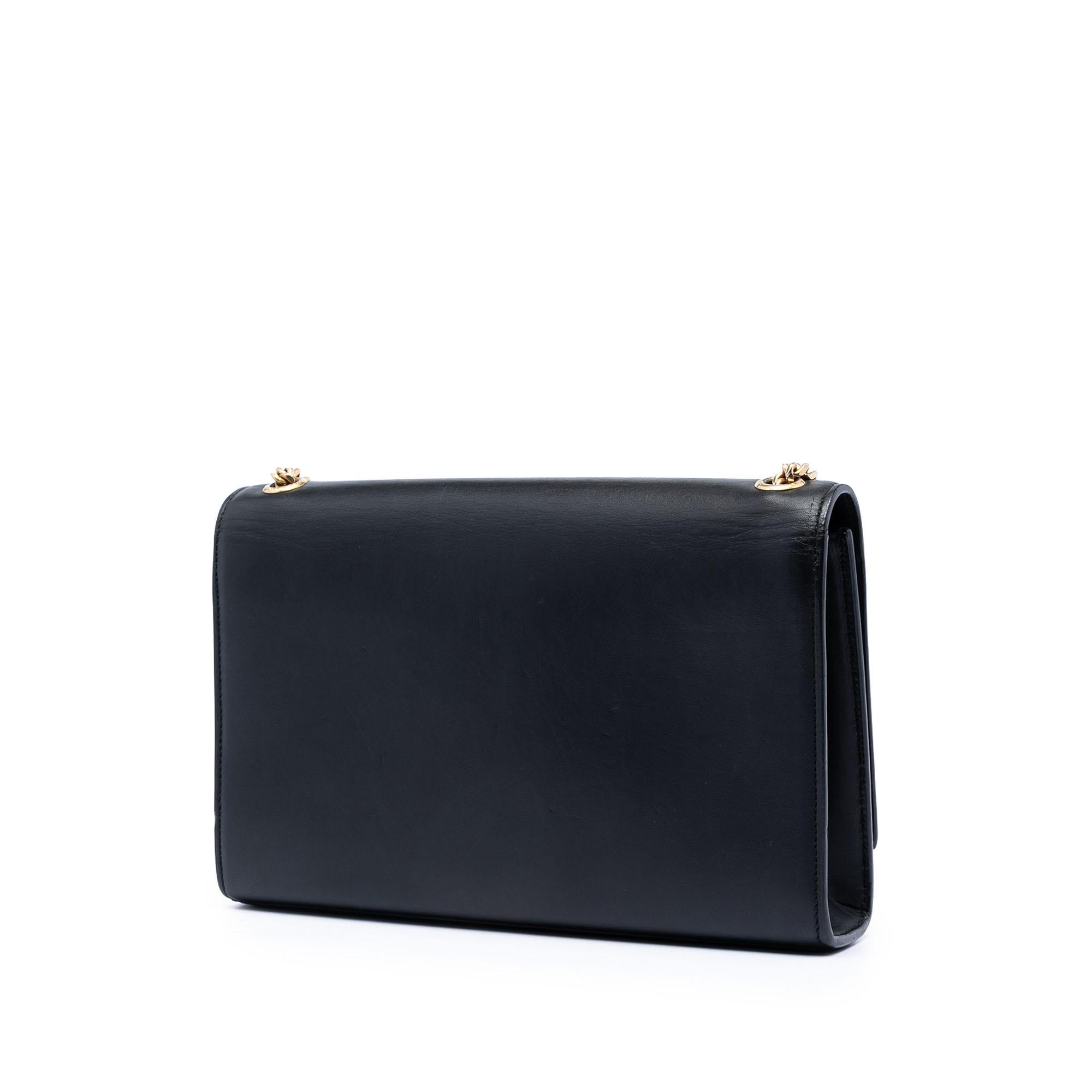 Saint Laurent Medium Smooth Calfskin Classic Monogram Kate Tassel Crossbody