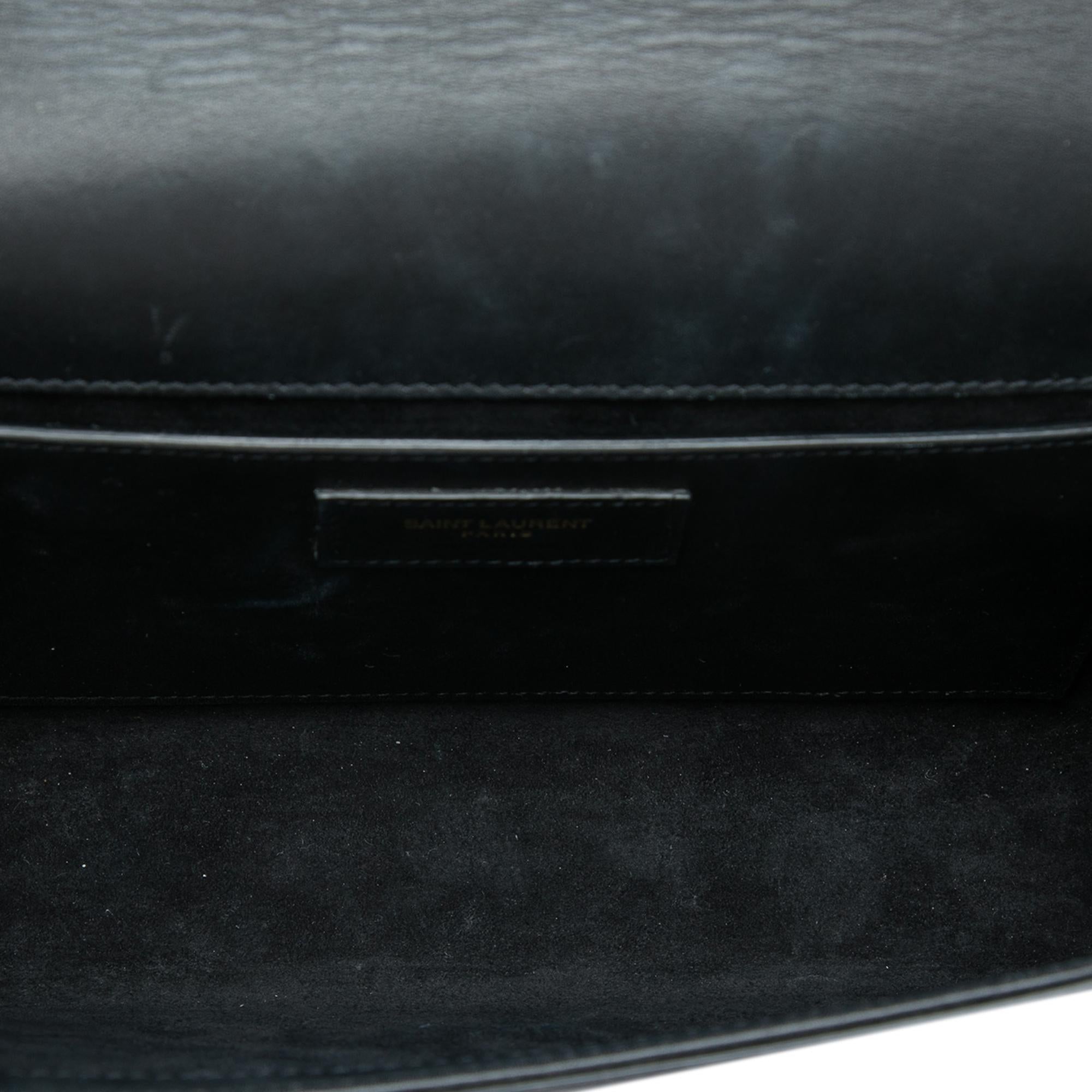 Saint Laurent Medium Smooth Calfskin Classic Monogram Kate Tassel Crossbody