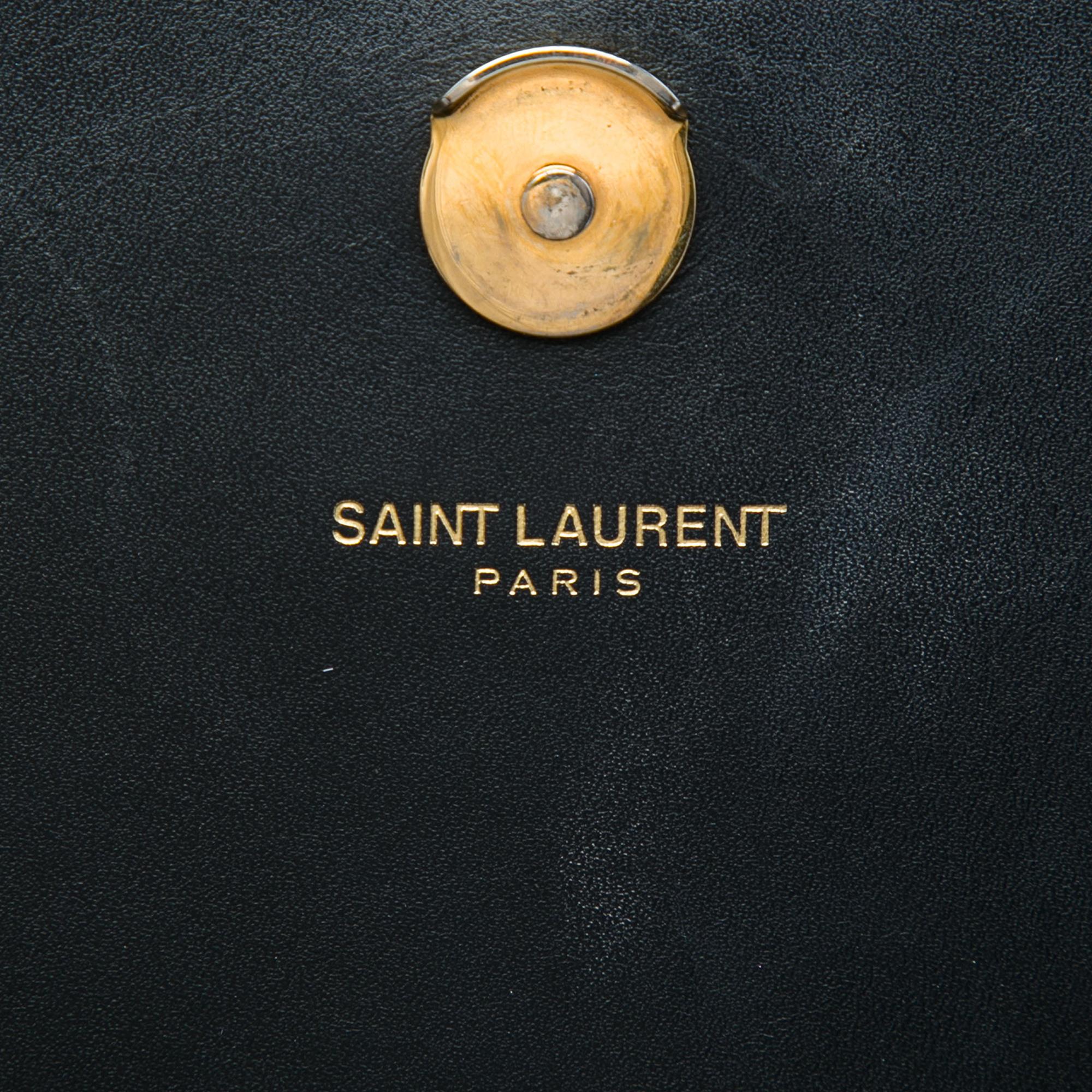 Saint Laurent Medium Smooth Calfskin Classic Monogram Kate Tassel Crossbody