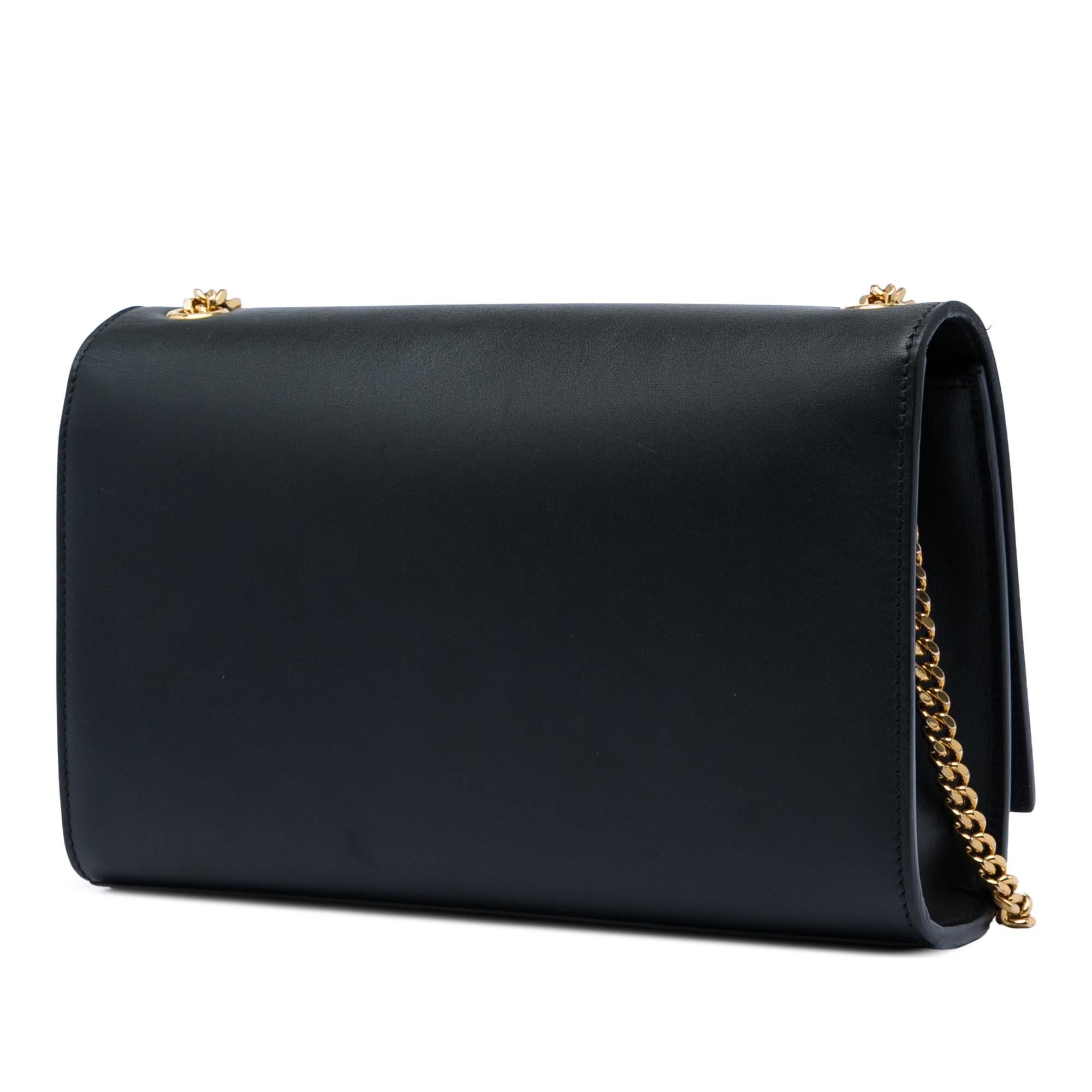 Saint Laurent Medium Smooth Calfskin Classic Monogram Kate Tassel Crossbody