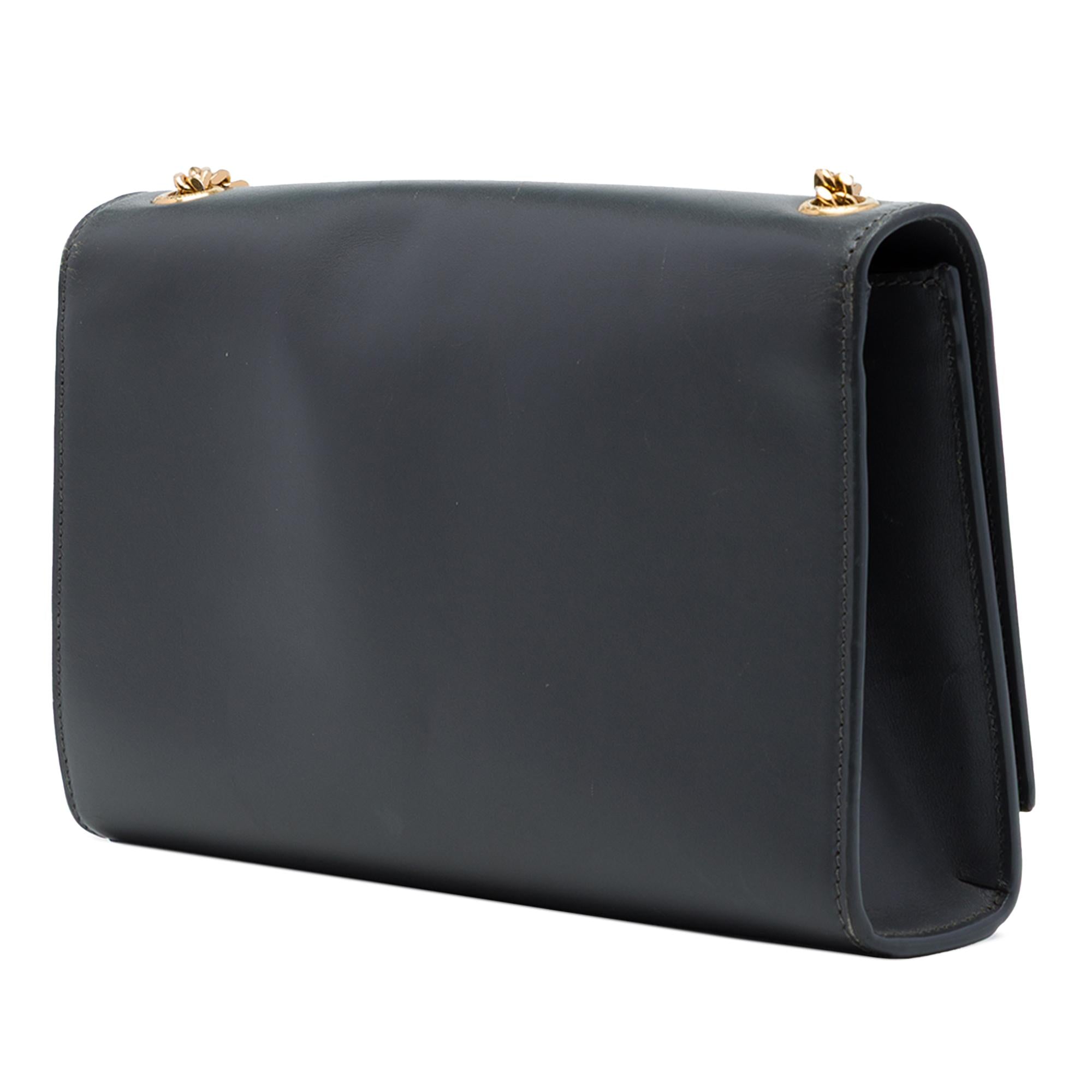 Saint Laurent Medium Smooth Calfskin Classic Monogram Kate Tassel Crossbody