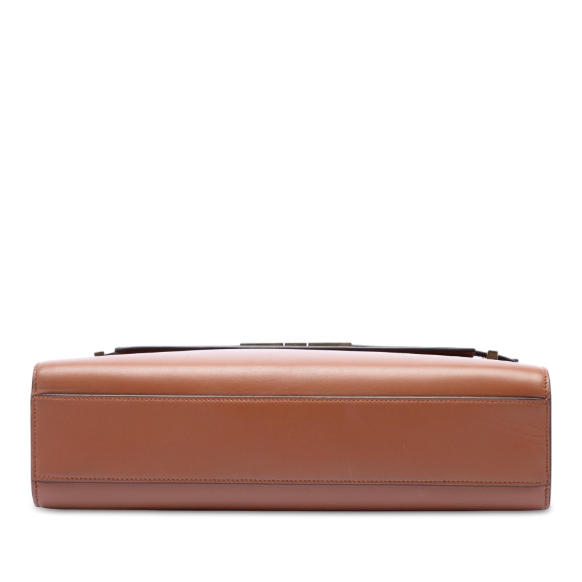 Saint Laurent Medium Smooth Calfskin Manhattan Shoulder Bag