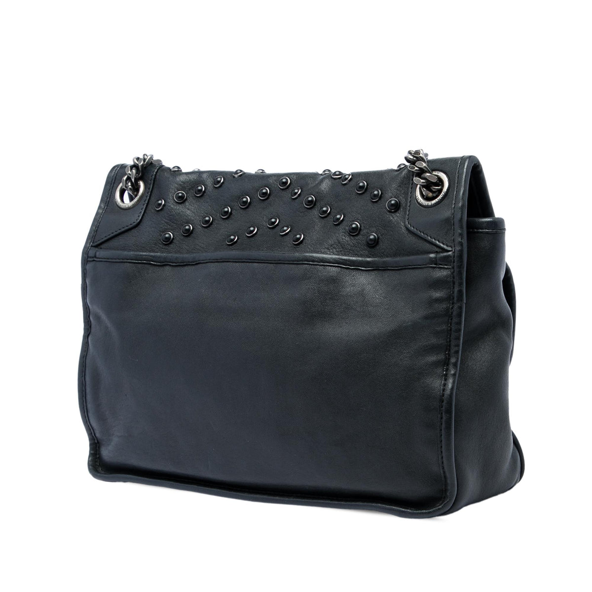Saint Laurent Medium Studded Calfskin Niki