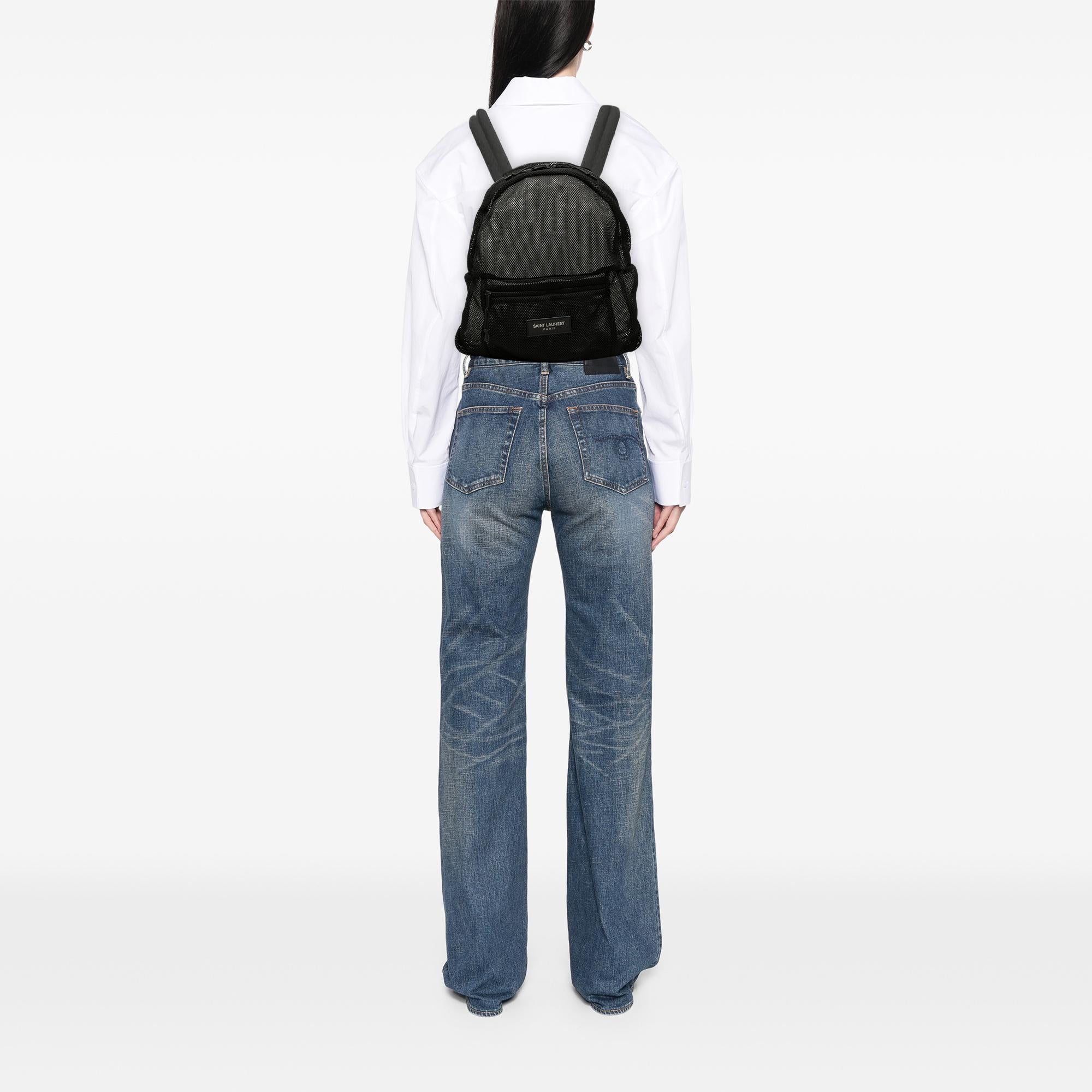Saint Laurent Mesh Backpack