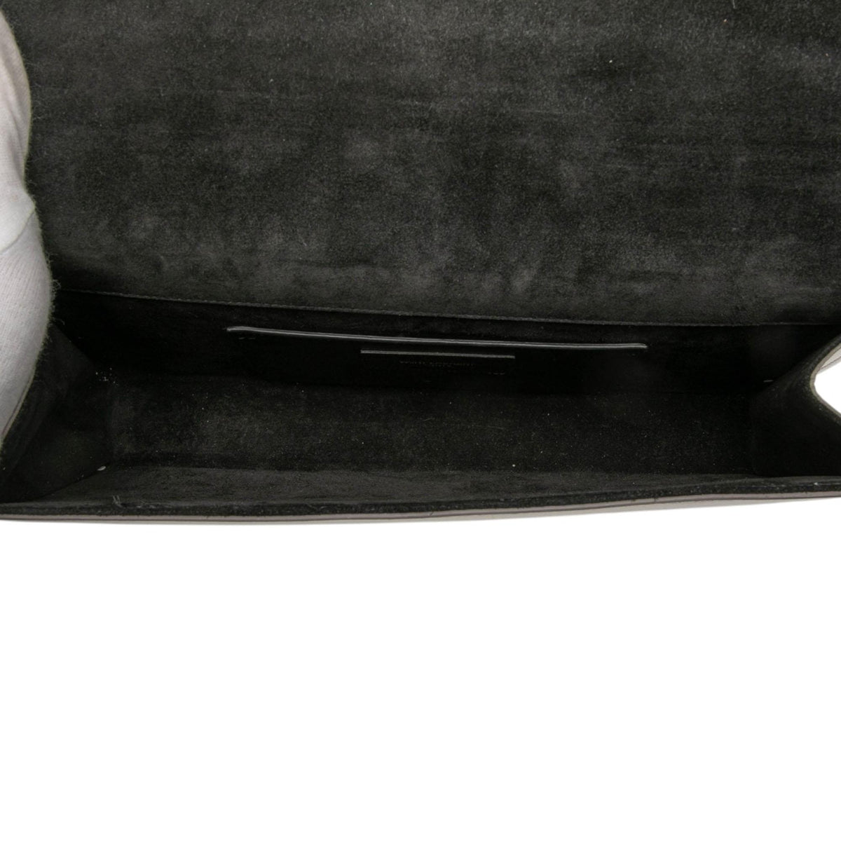 Saint Laurent Metallic Calfskin Cassandre Clutch